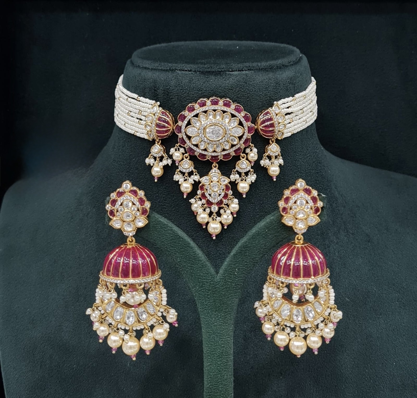 Kundan Choker 05695 - 8