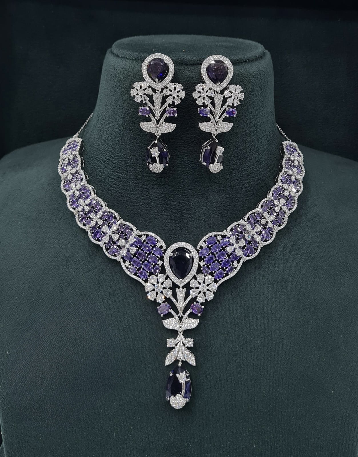 Cz Necklace 07433 - 6