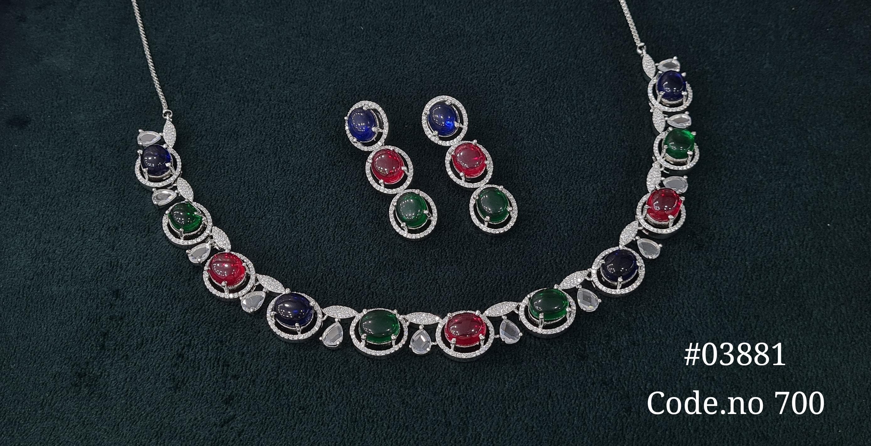 Cz Necklace 03881