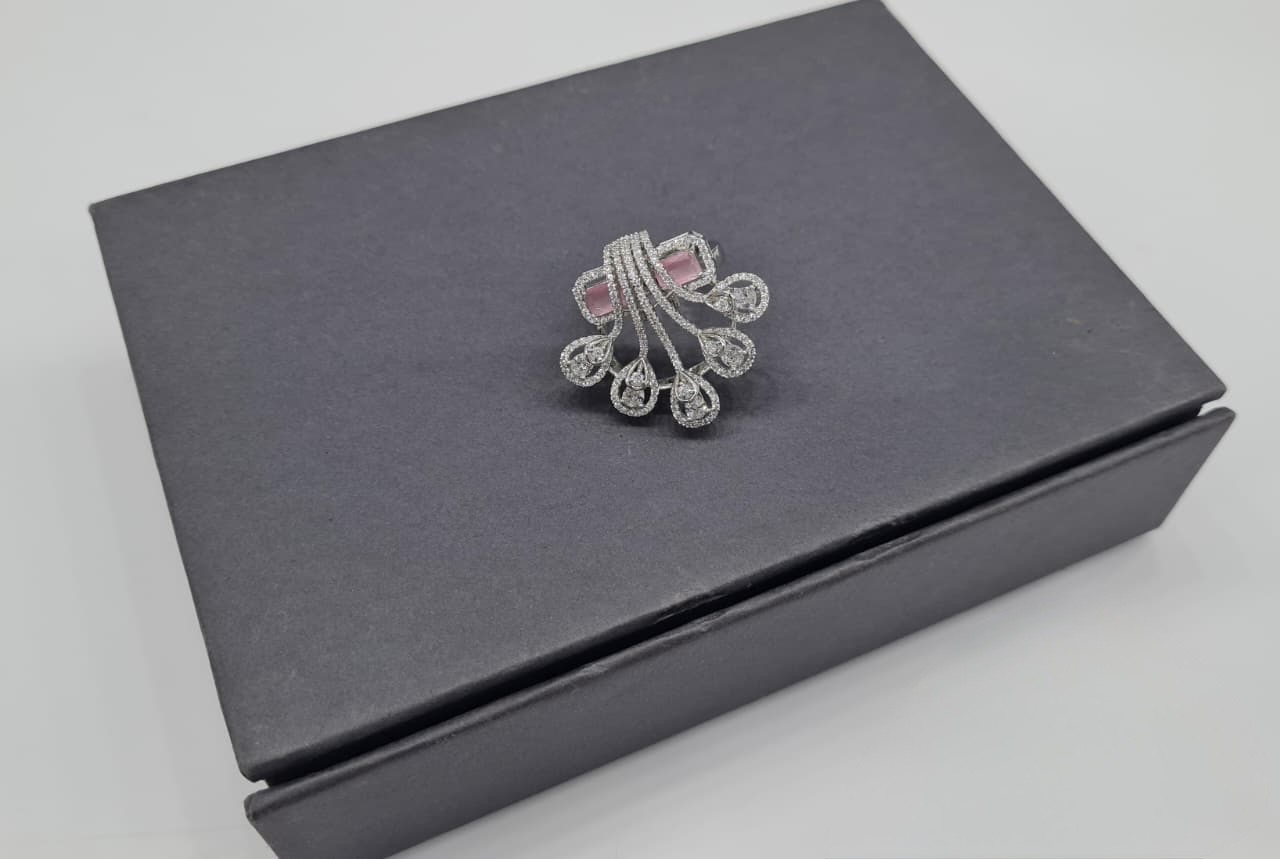 Cz Fingerring 06084 - 4