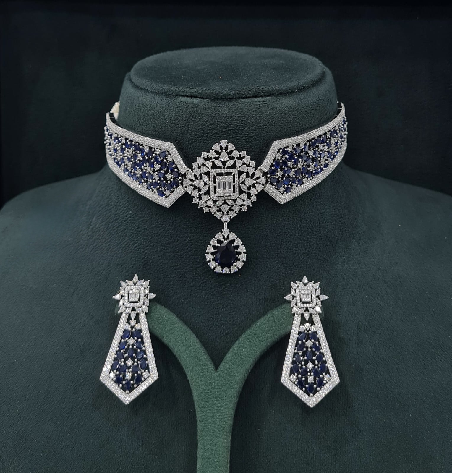 Cz Necklace 07432 - 4