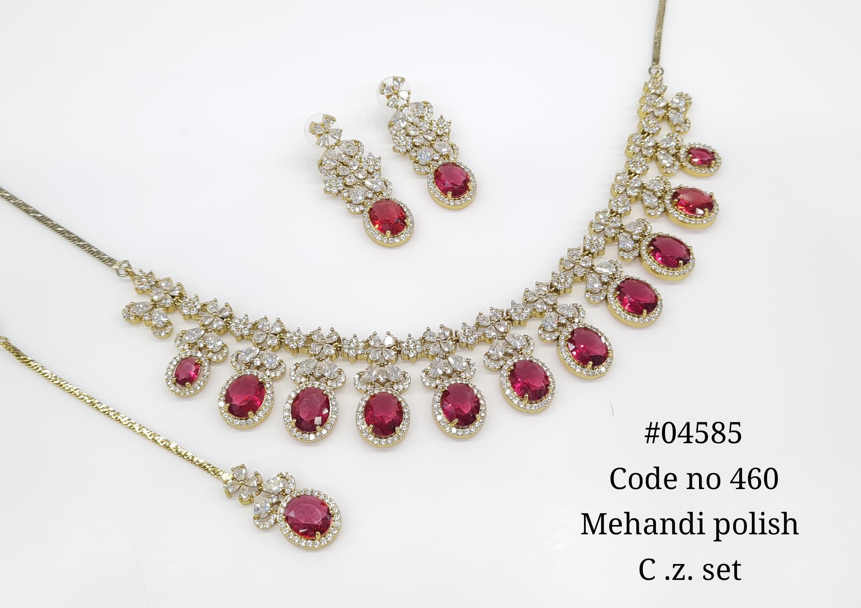 Cz Necklace 04585