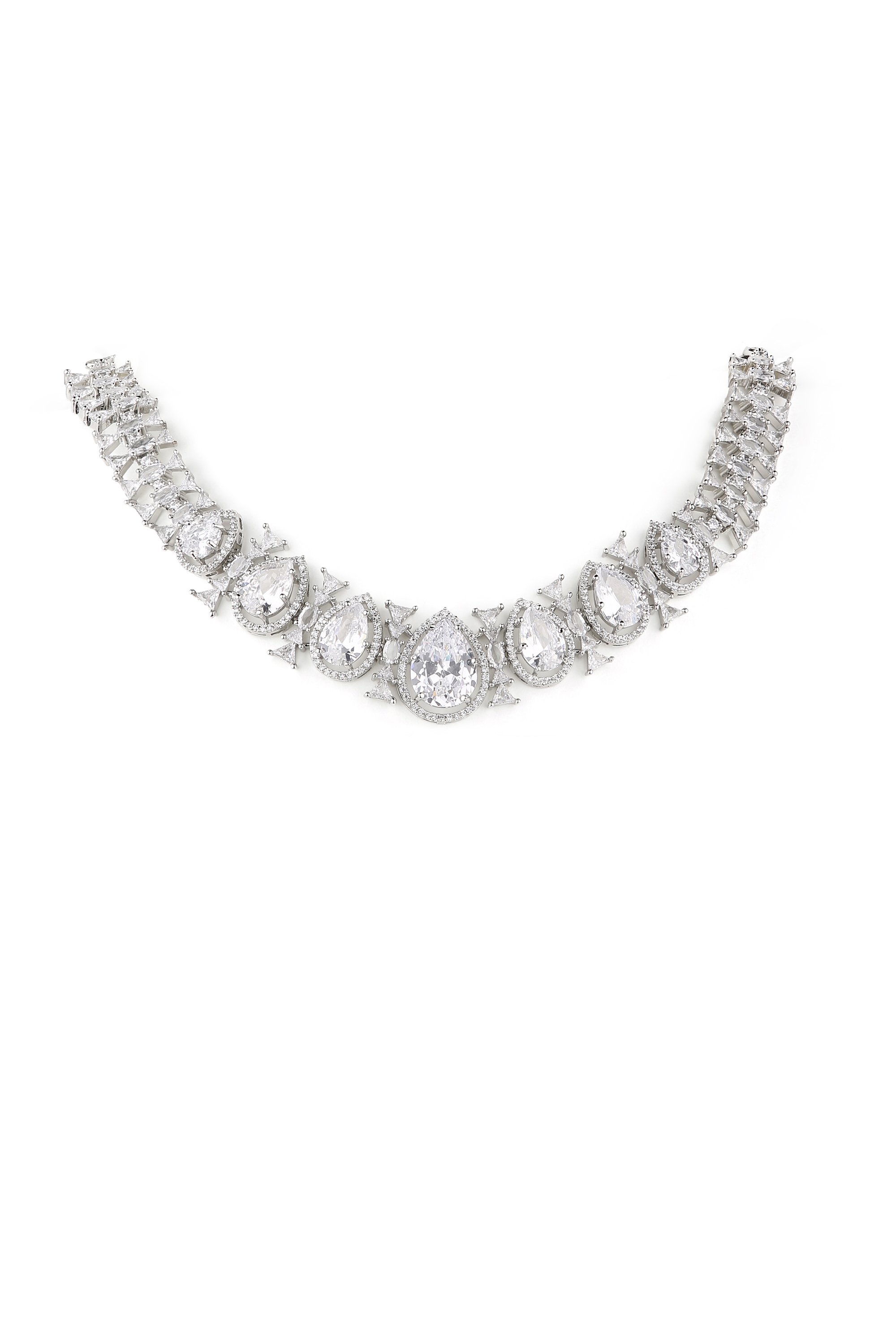 Cz Necklace 06304 - 10