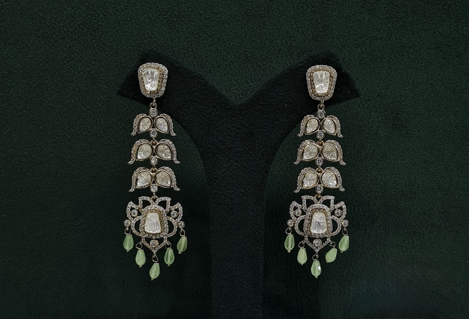 Kundan Earrings 09675 - 13