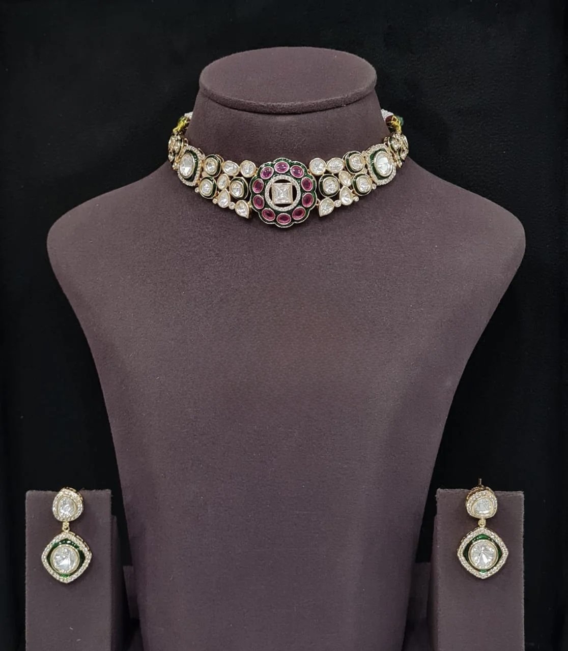Kundan Necklace 11389 - 2