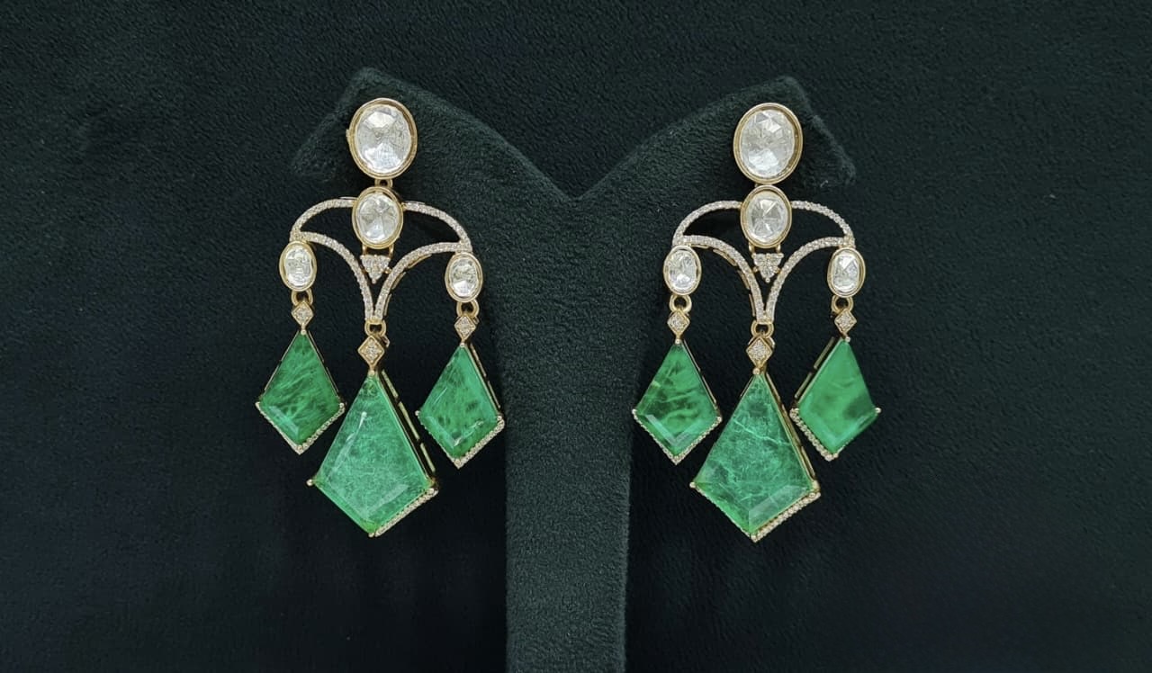 Moissanite Earrings 08901 - 8