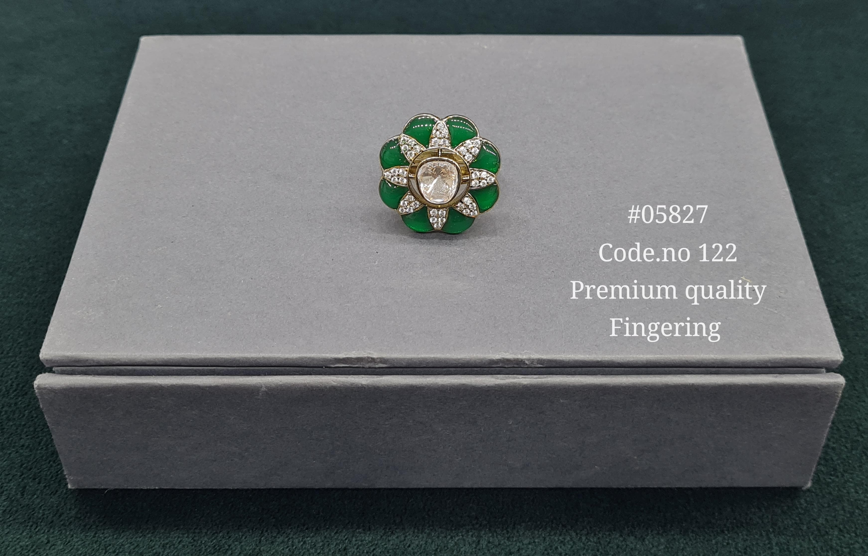 Kundan Fingerring 05827