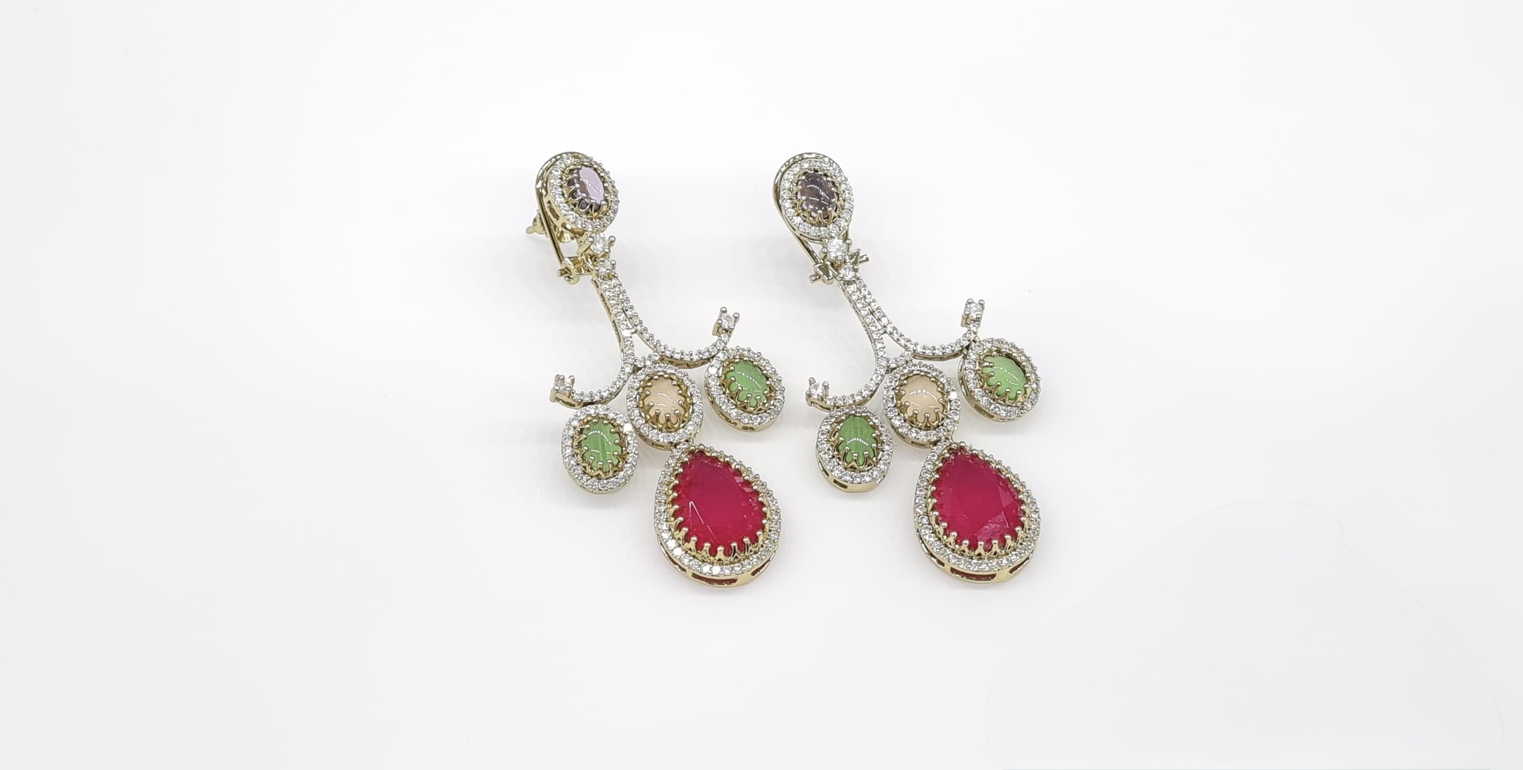 Sabyasachi Earrings 09287 - 15