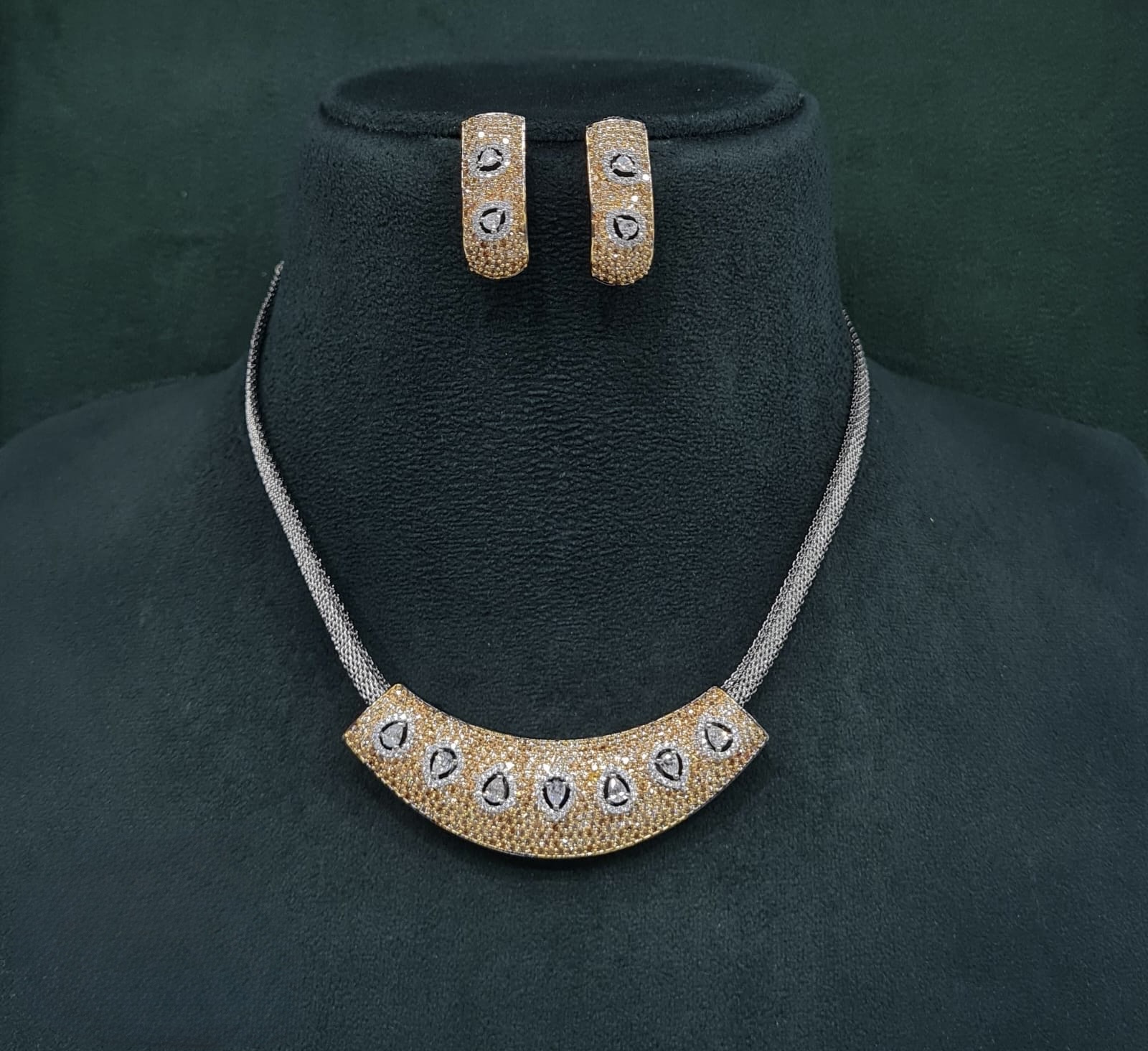Cz Necklace 10107 - 12