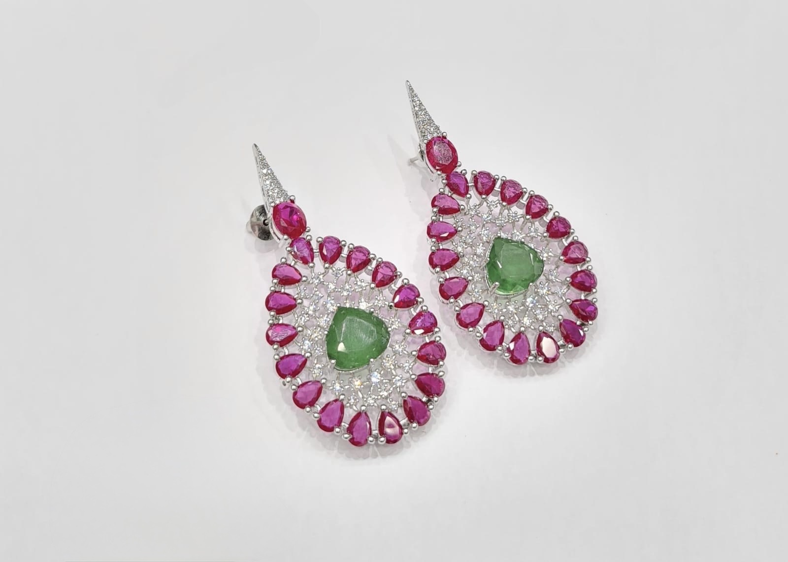 Cz Earrings 08545 - 7