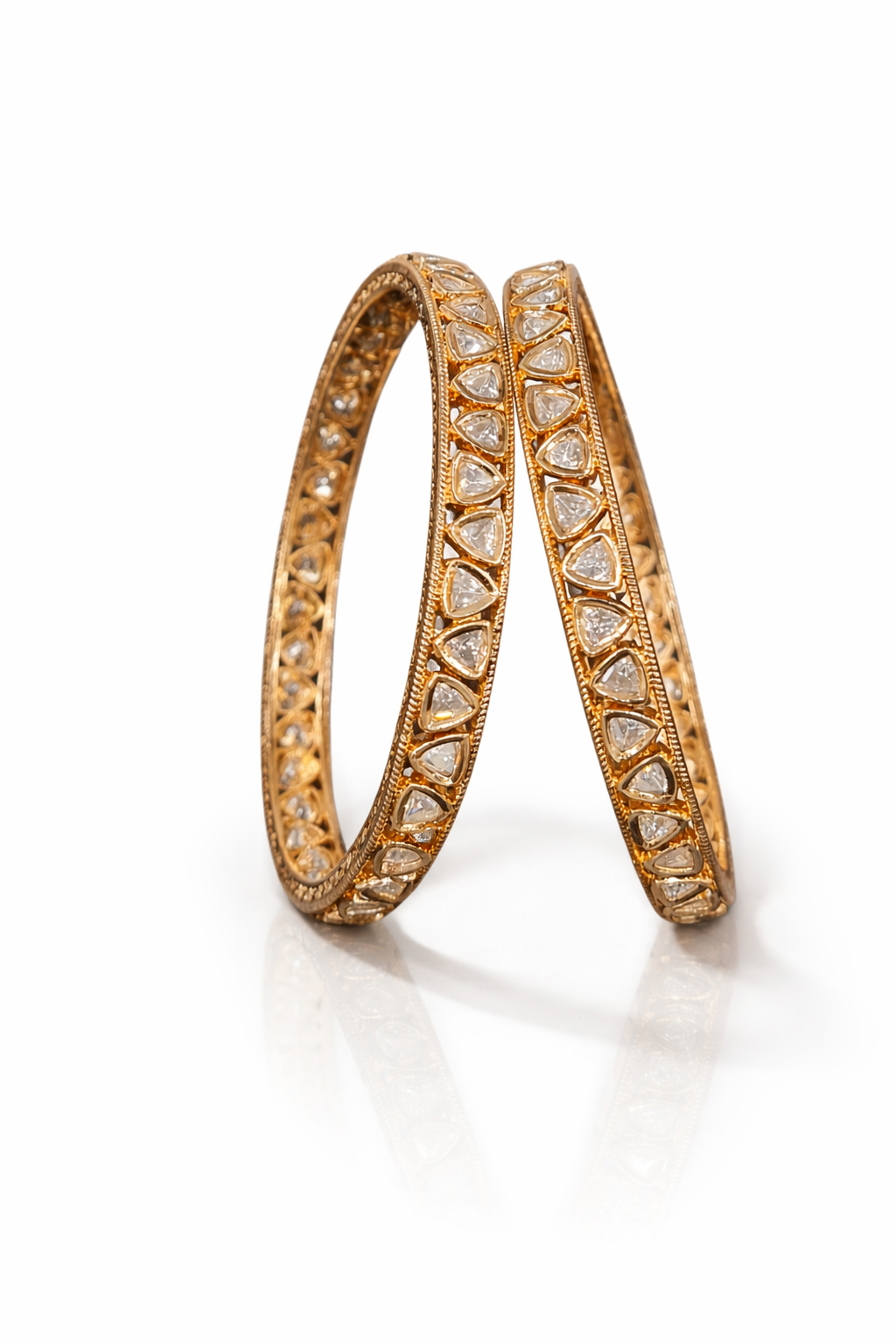 Kundan Bangles 00717