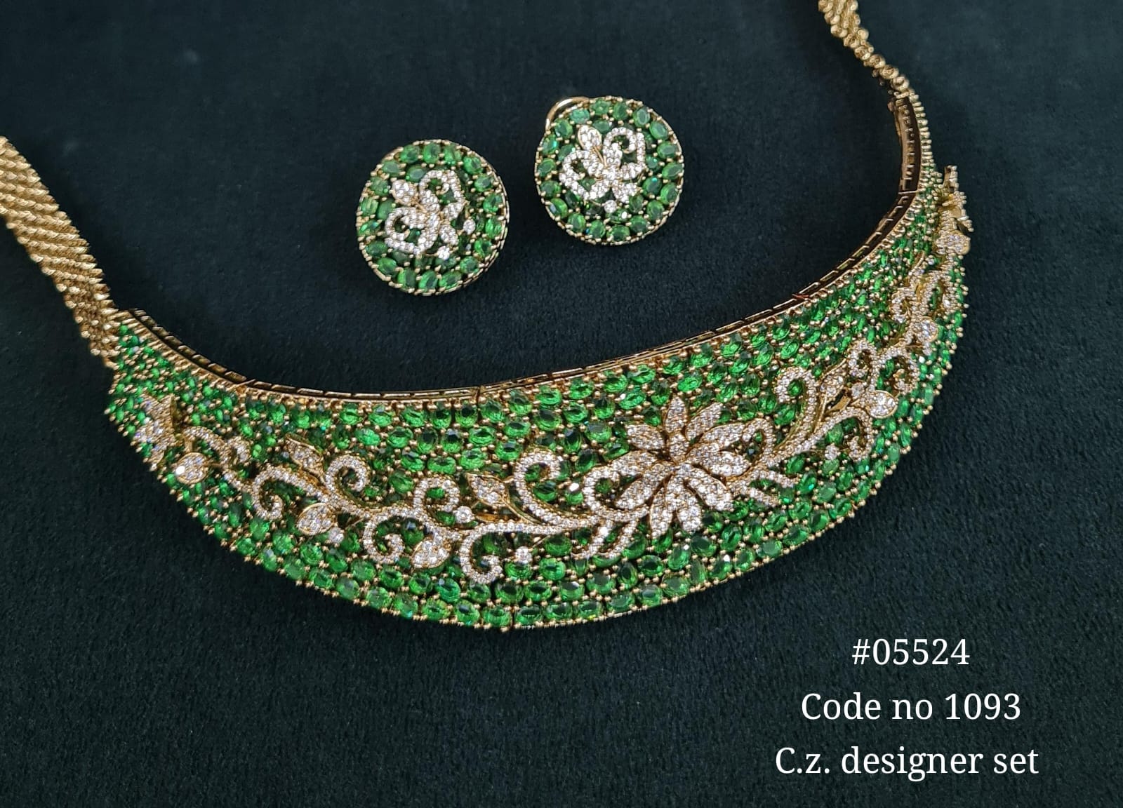 Cz Necklace 05524 - 4