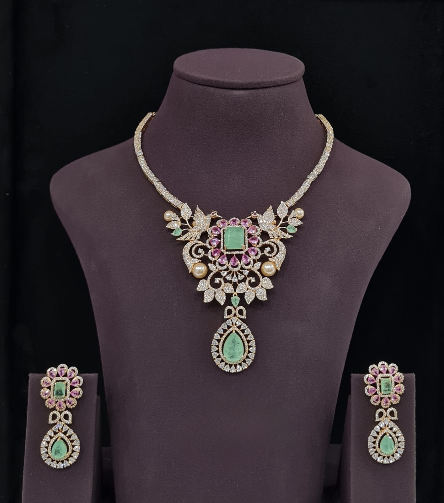 Cz Necklace 10637 - 2