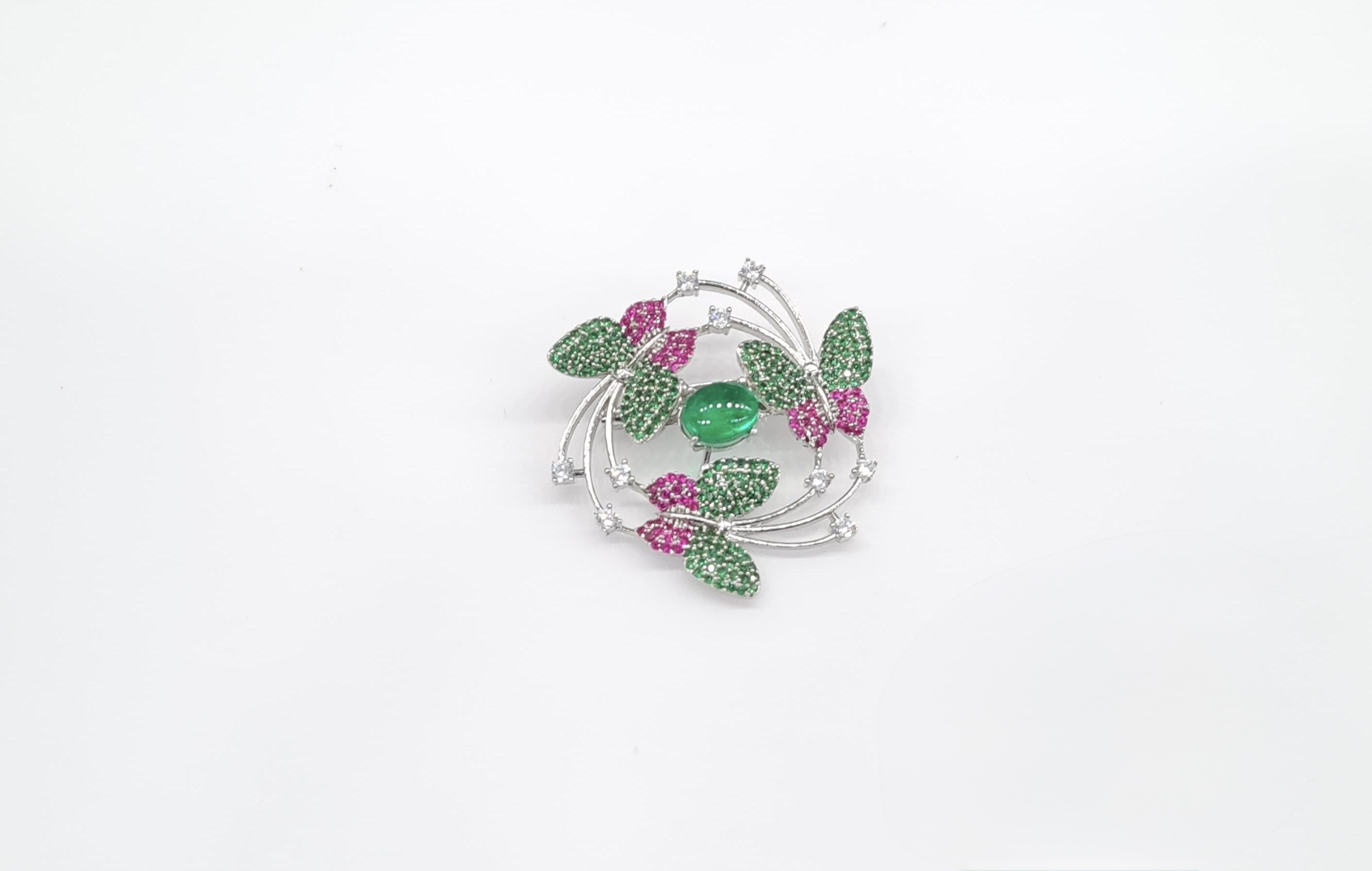 Cz Brooch 10571 - 45