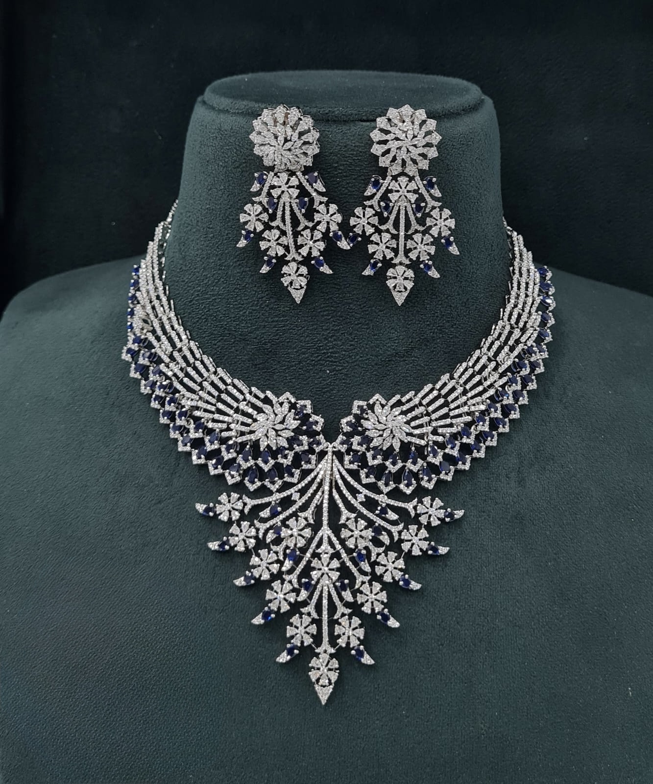 Cz Necklace 06452 - 4