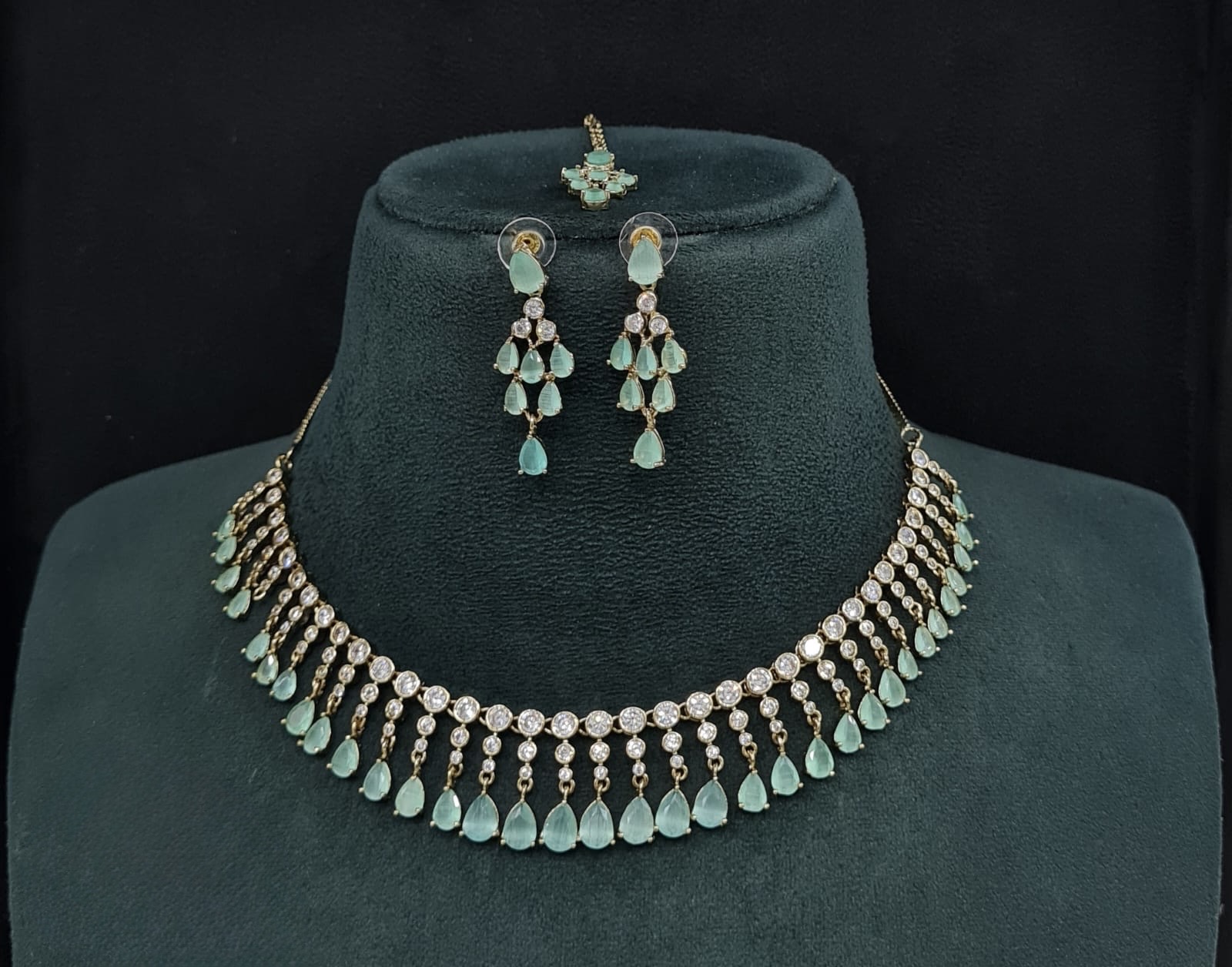 Cz Necklace 10258 - 10