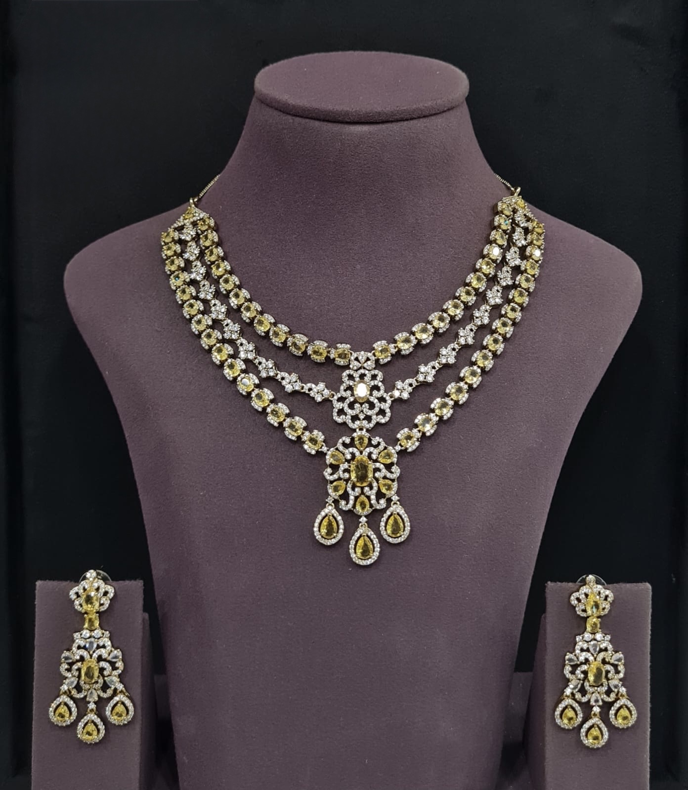 Cz Necklace 11113 - 8