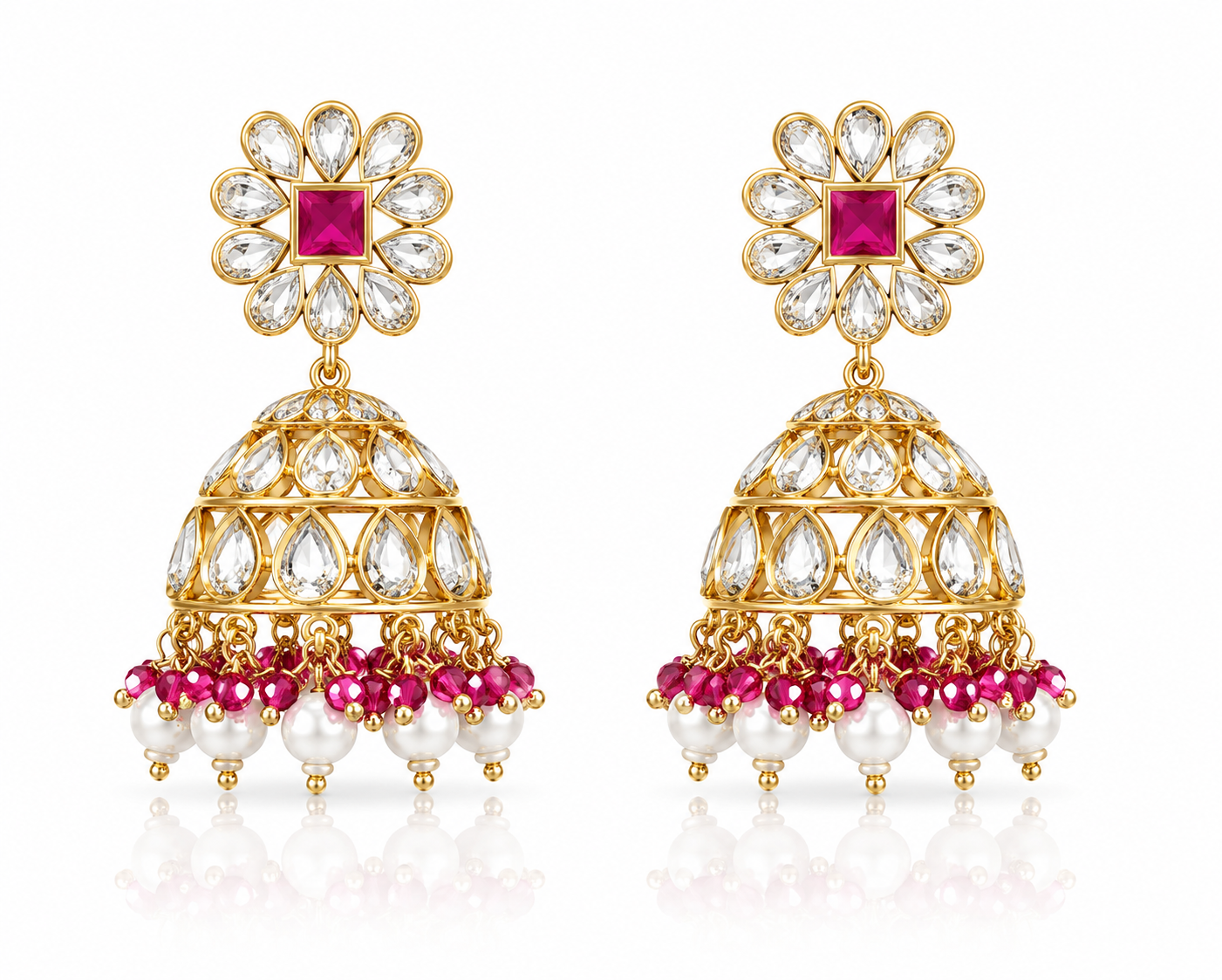 Kundan Jhumki 01308 - 5