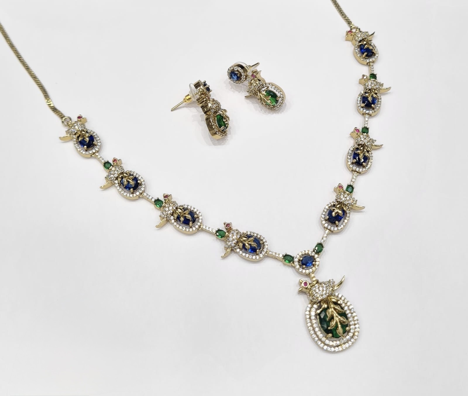 Cz Necklace 11110 - 12