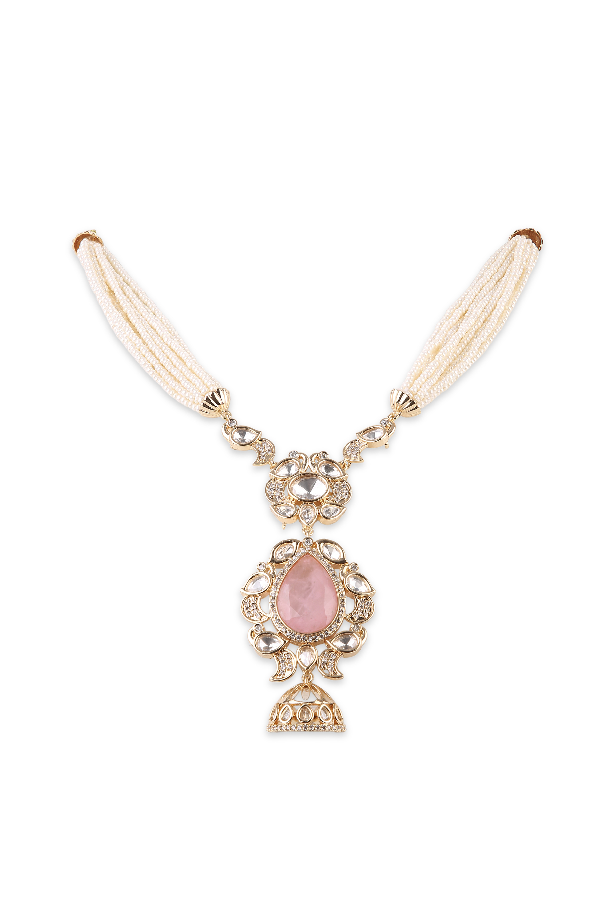 Kundan Necklace 08947 - 6