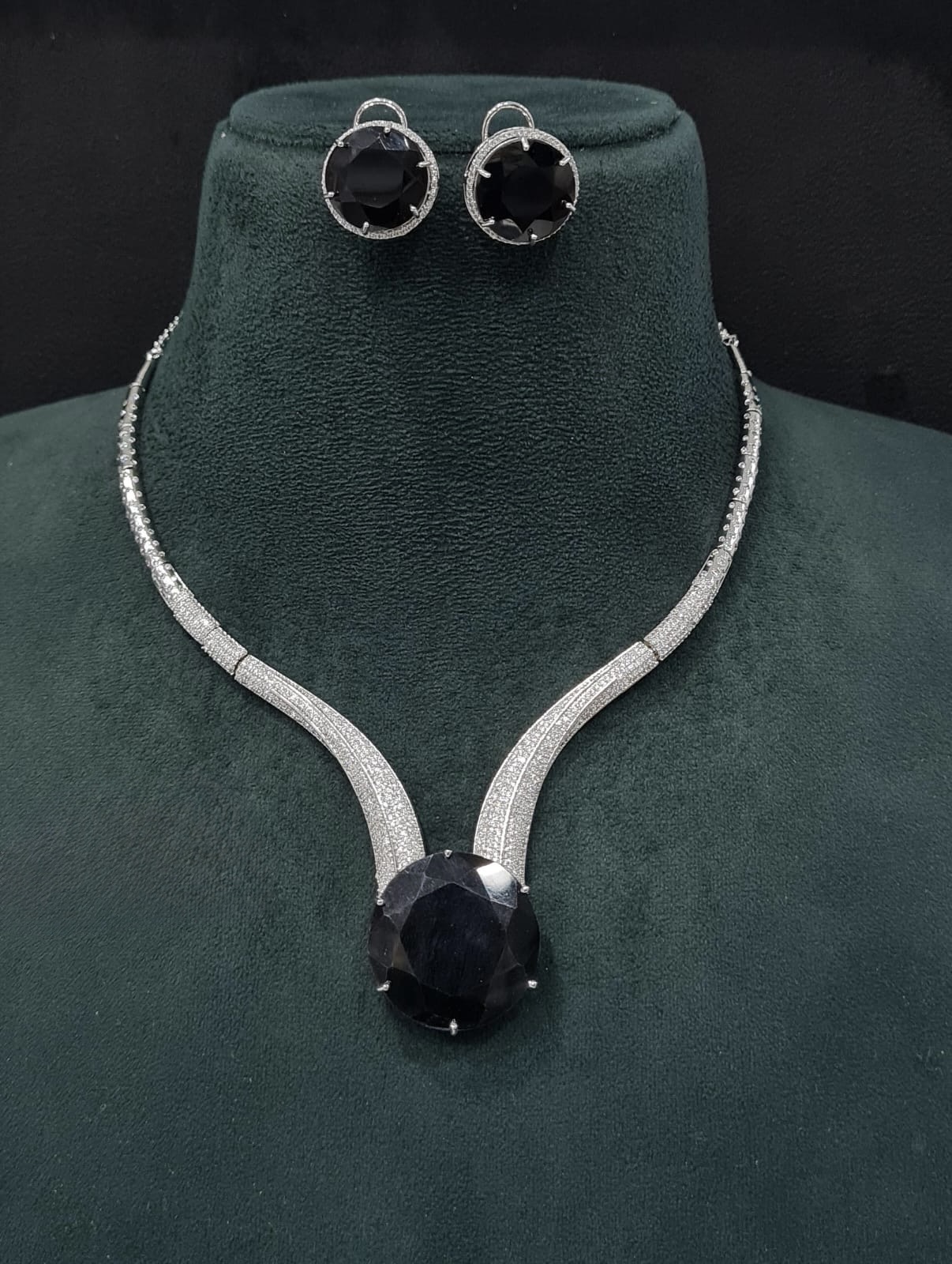 Cz Necklace 10137 - 8