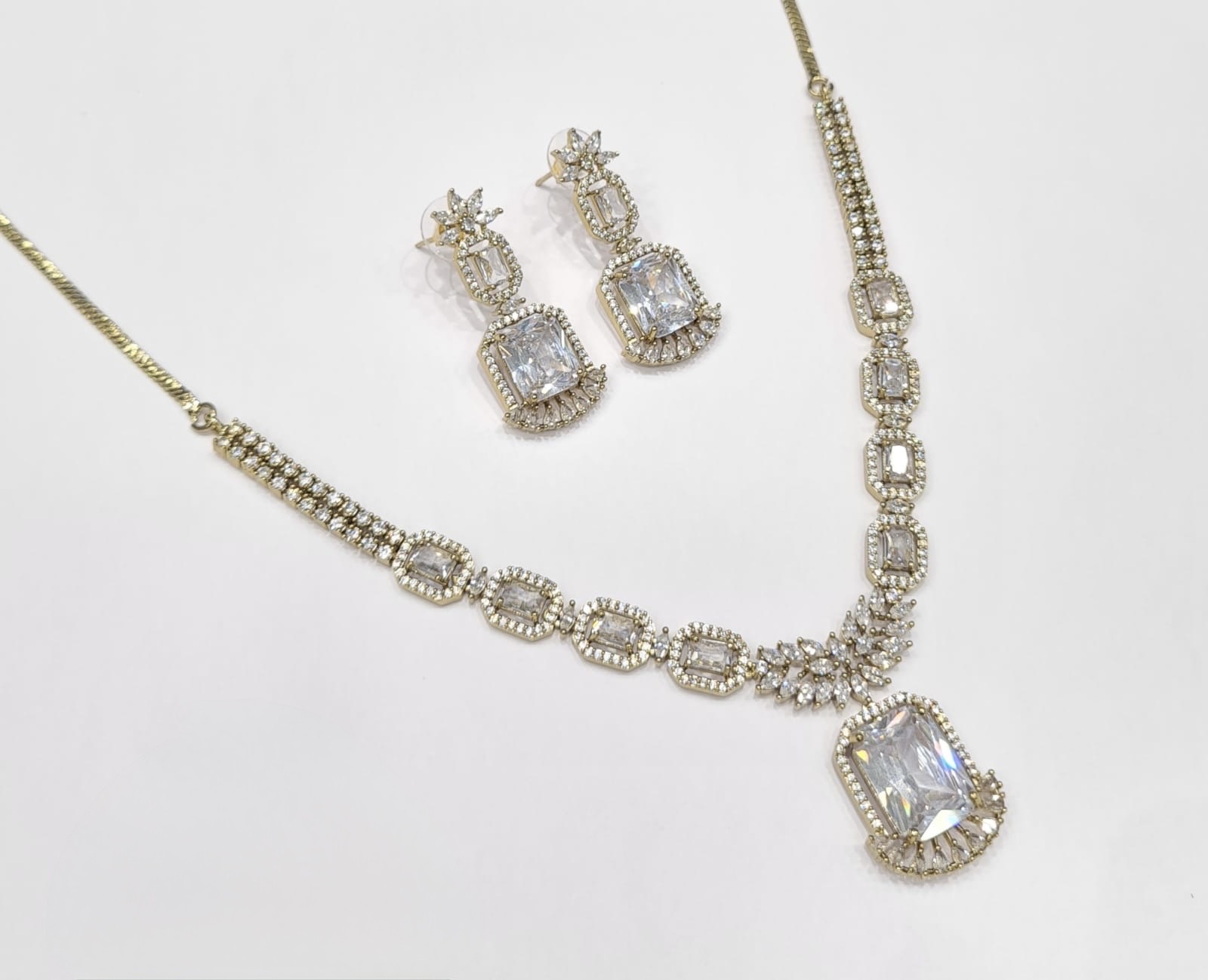 Cz Necklace 11111 - 17