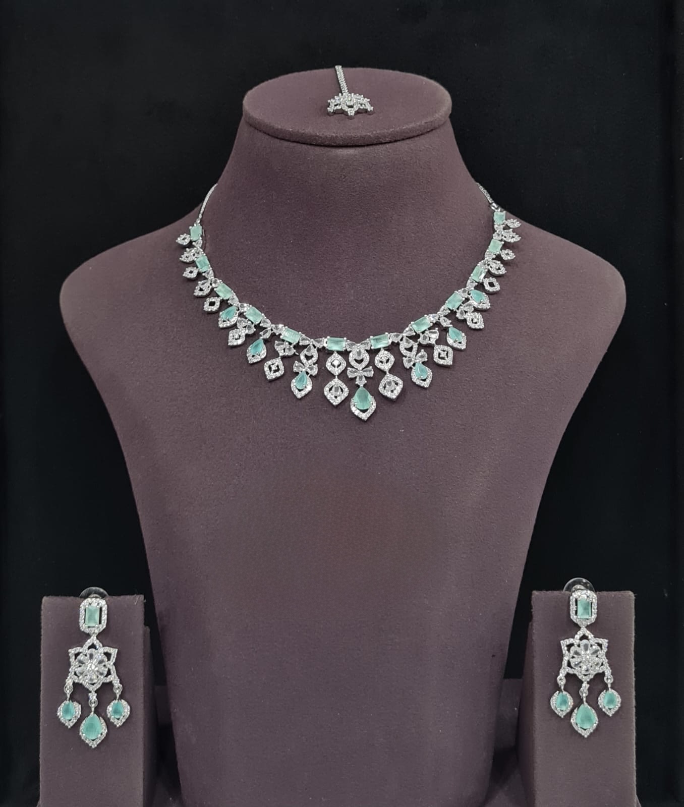 Cz Necklace 11341 - 4
