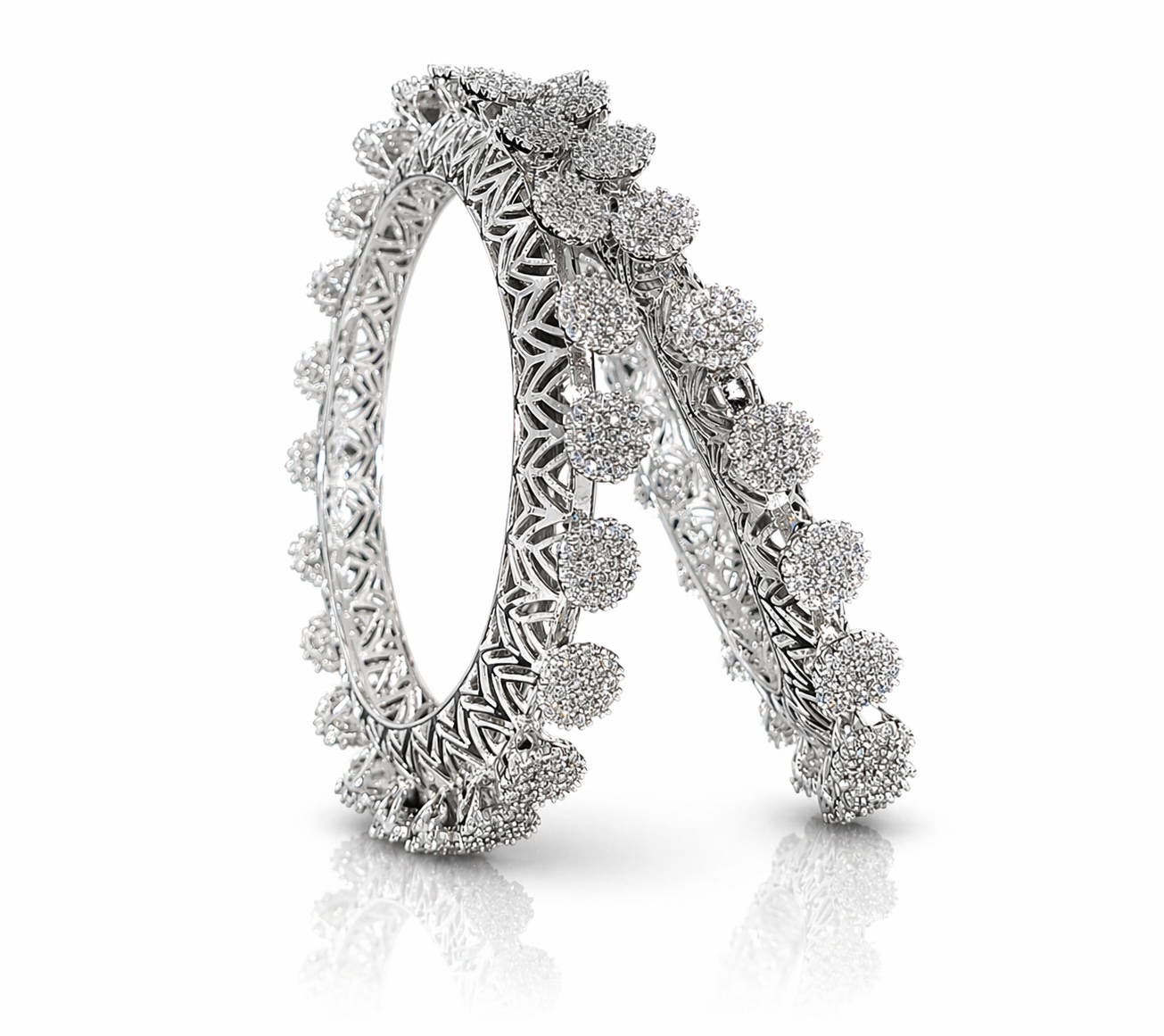 Cz Bangles 09851