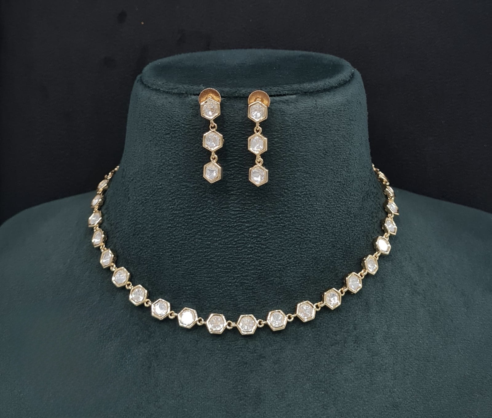 Kundan Necklace 08951 - 3
