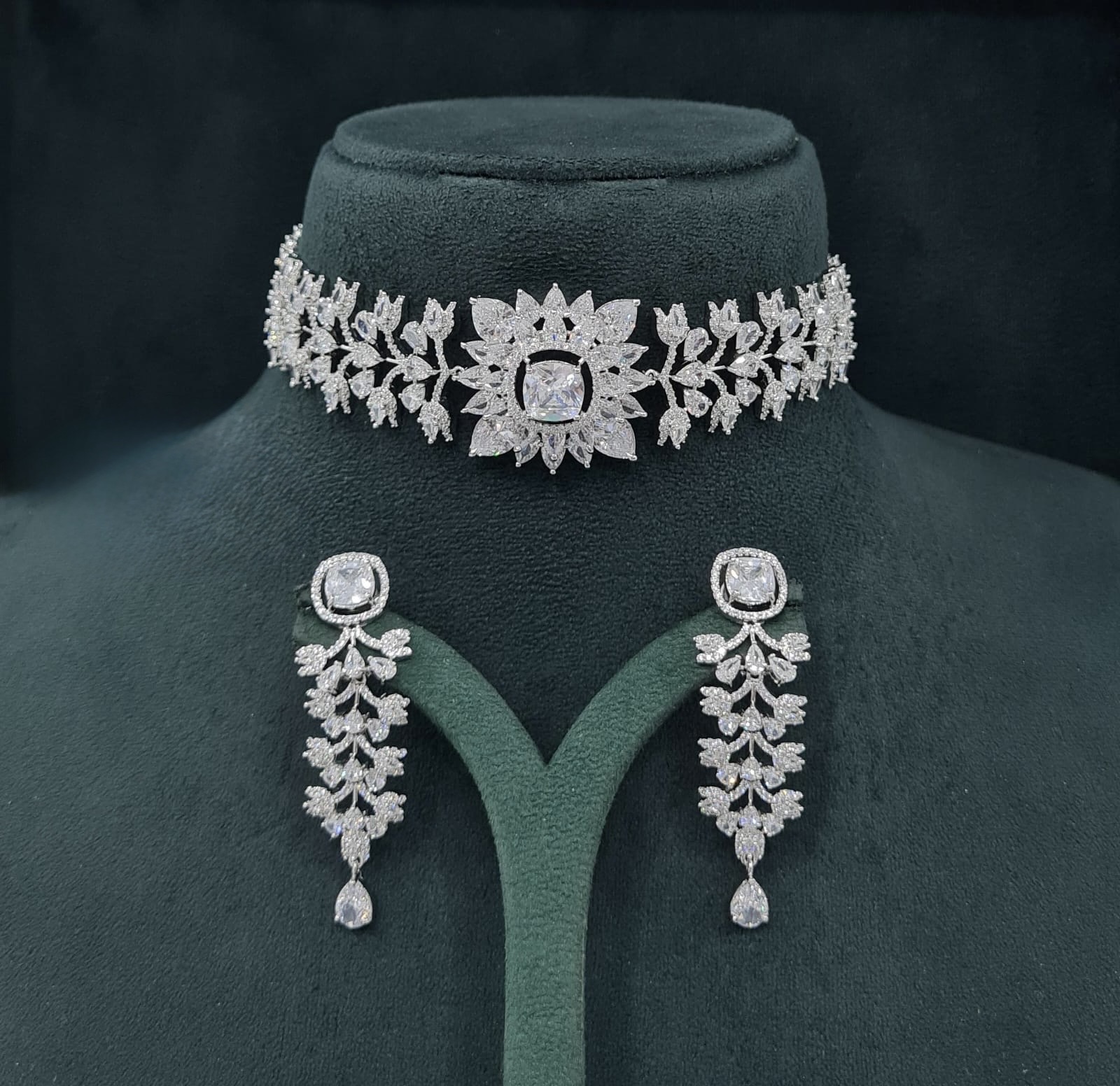 Cz Necklace 07611 - 10