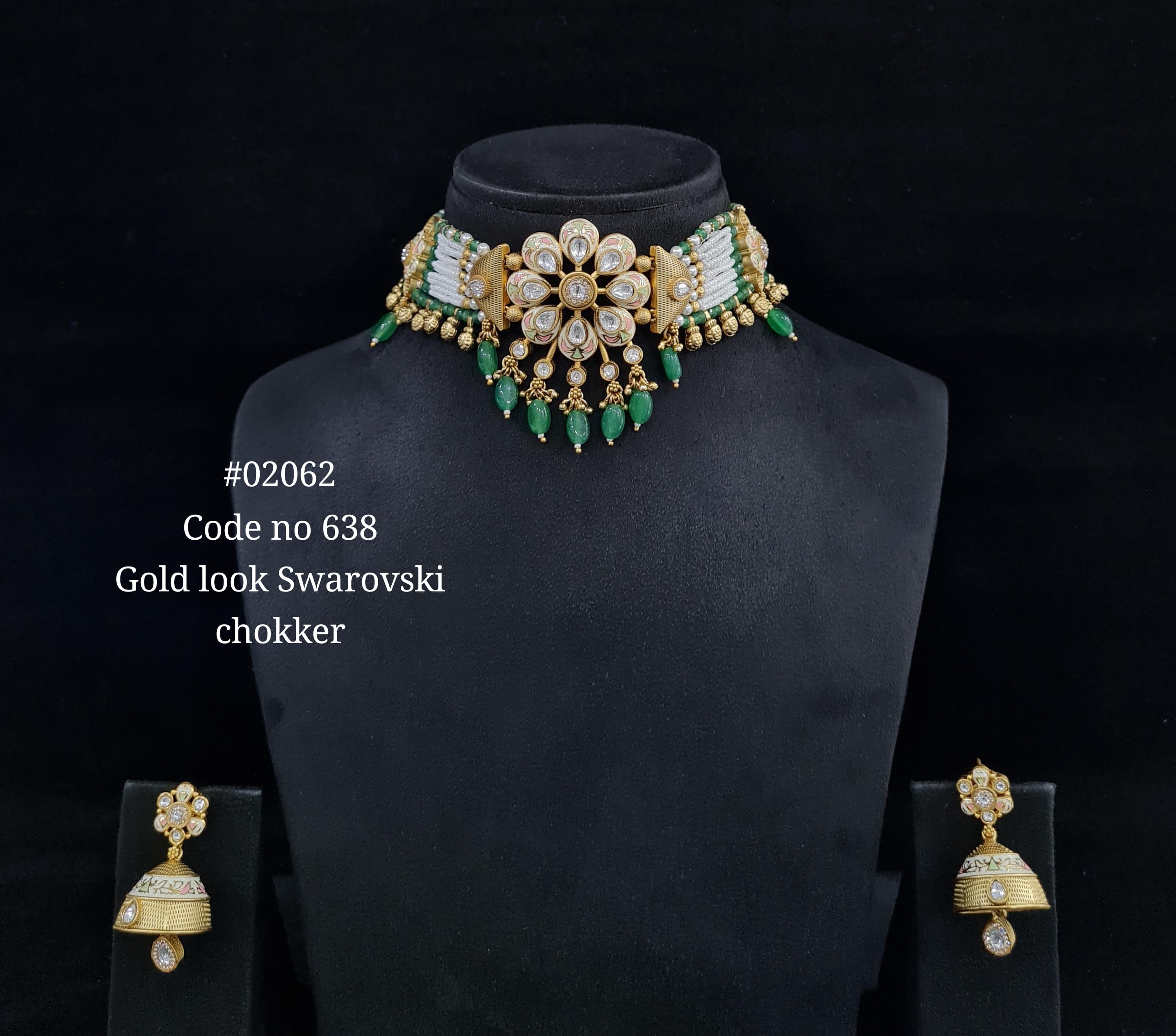 Kundan PP Choker 02062 - 6