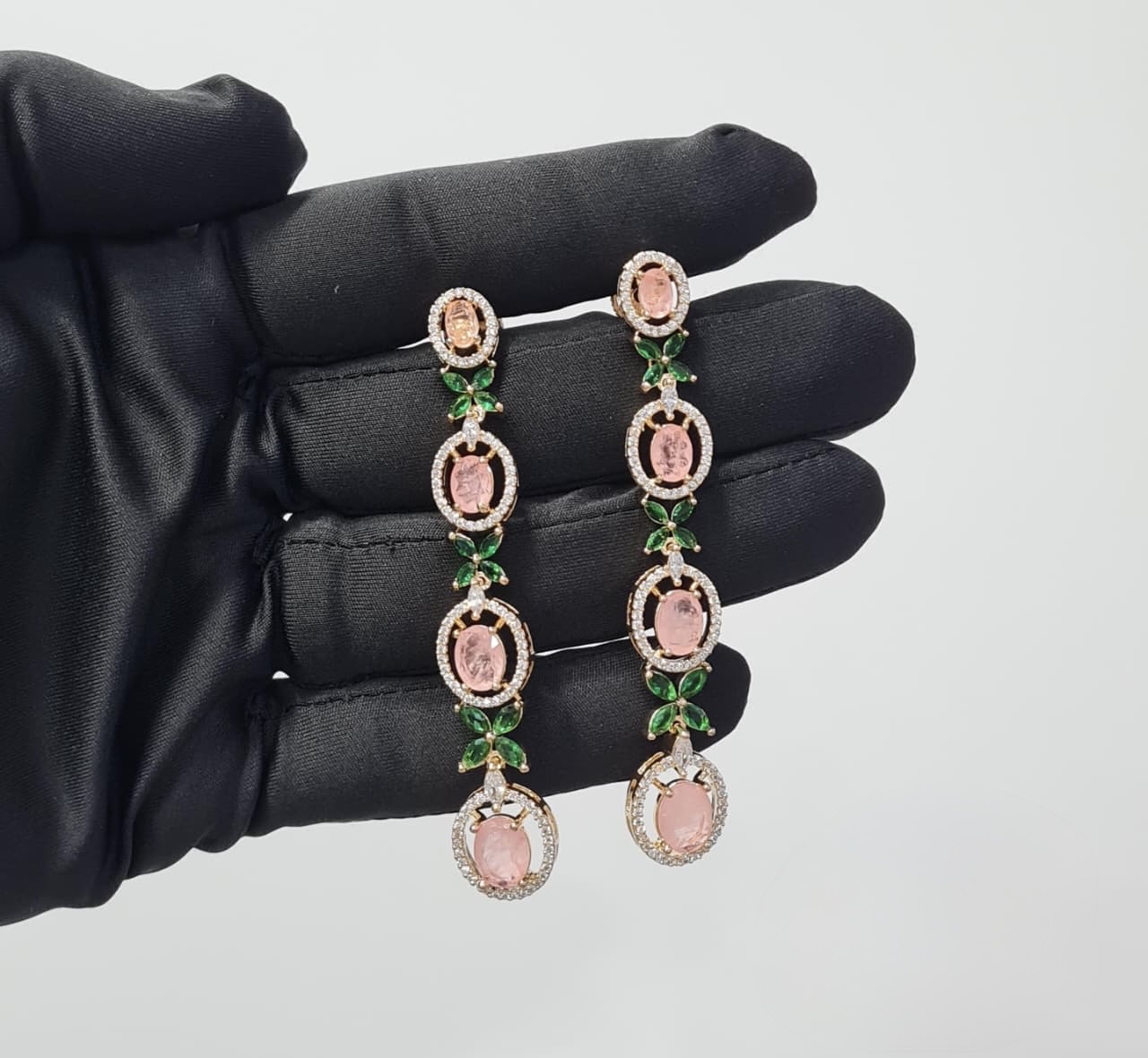 Cz Earrings 10253 - 4