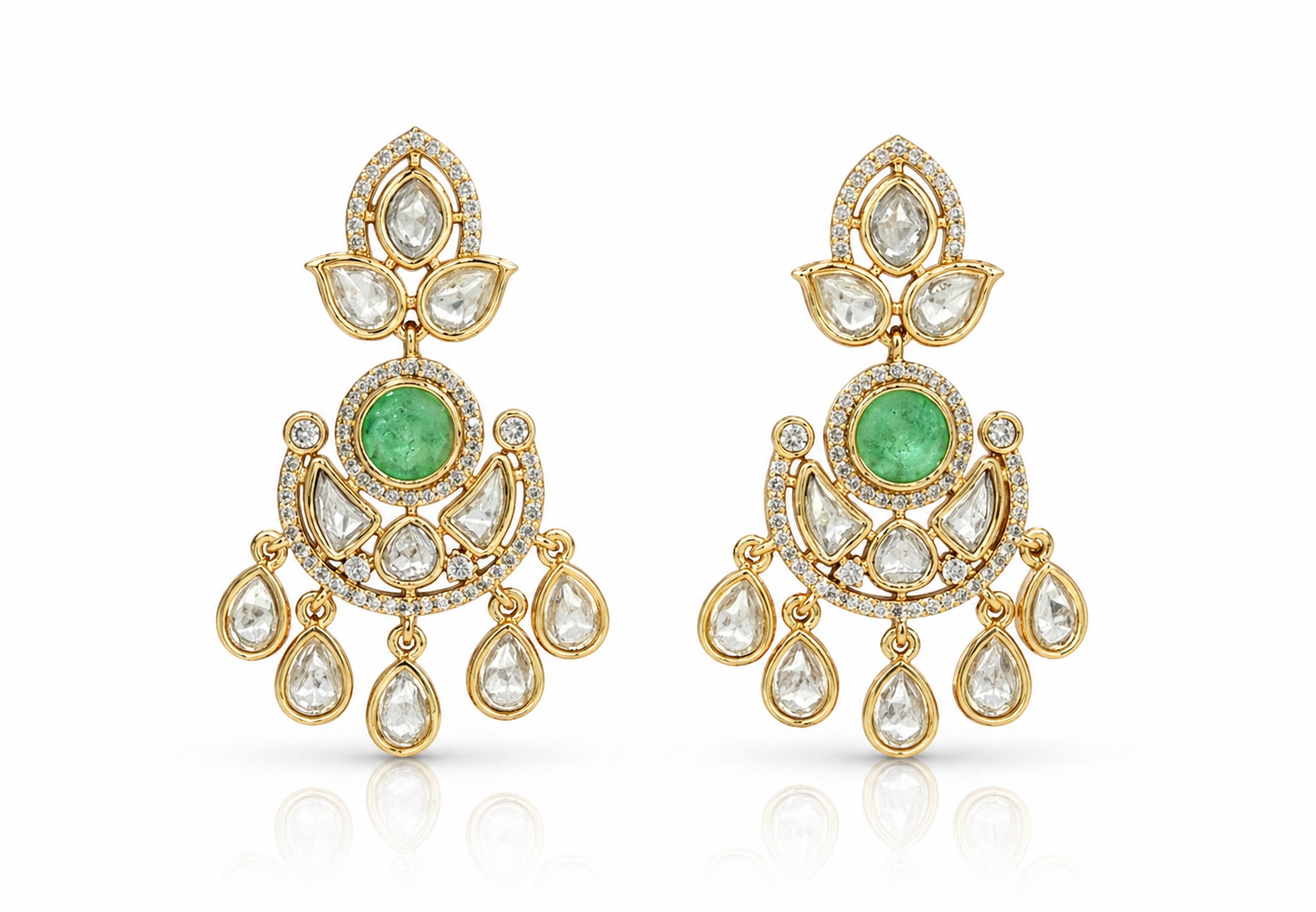 Kundan Earrings 08897