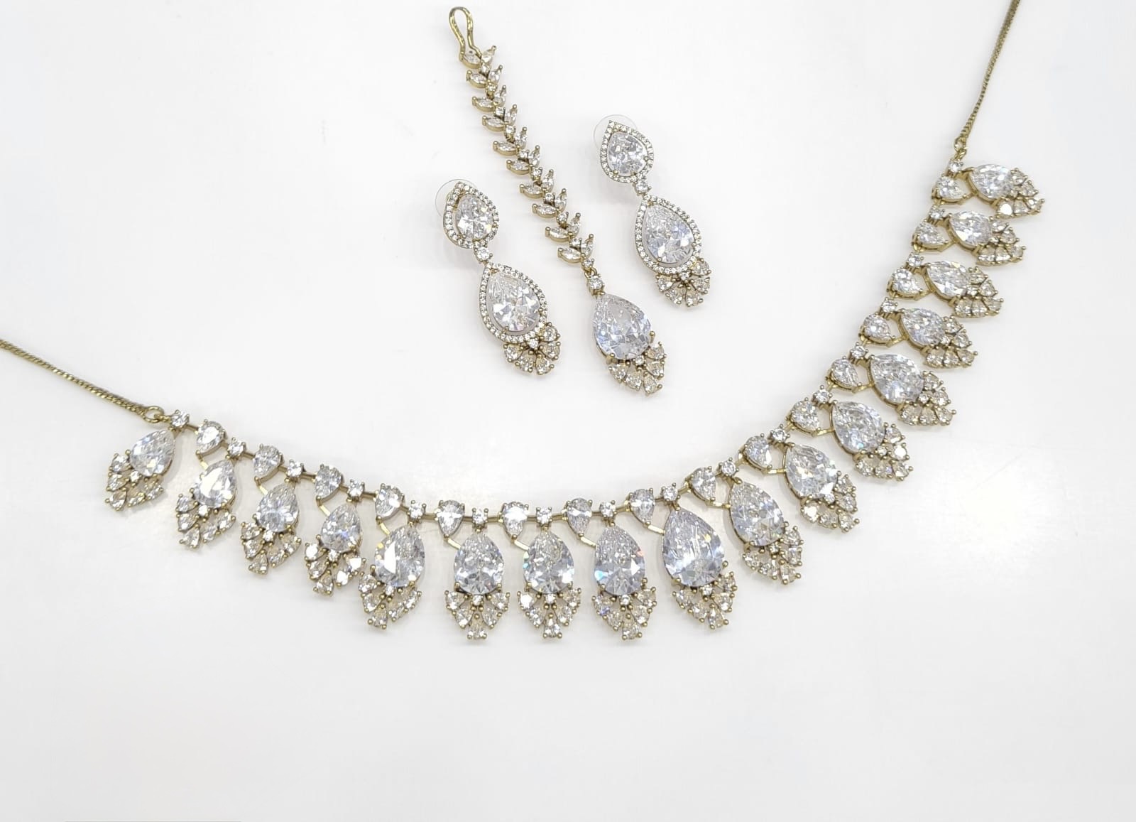 Cz Necklace 06683 - 7