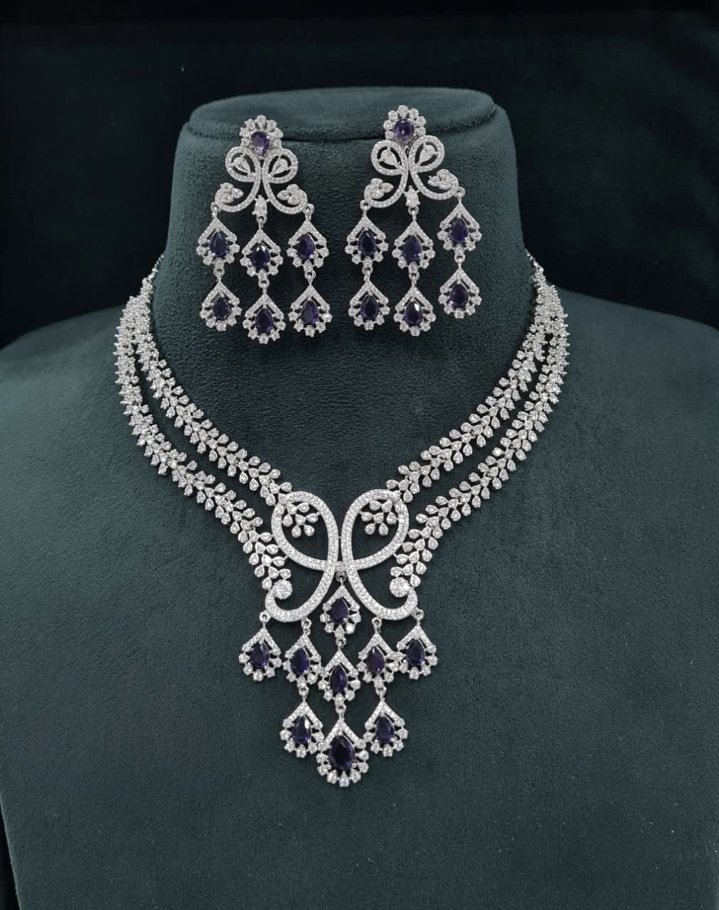 Cz Necklace 07509 - 7