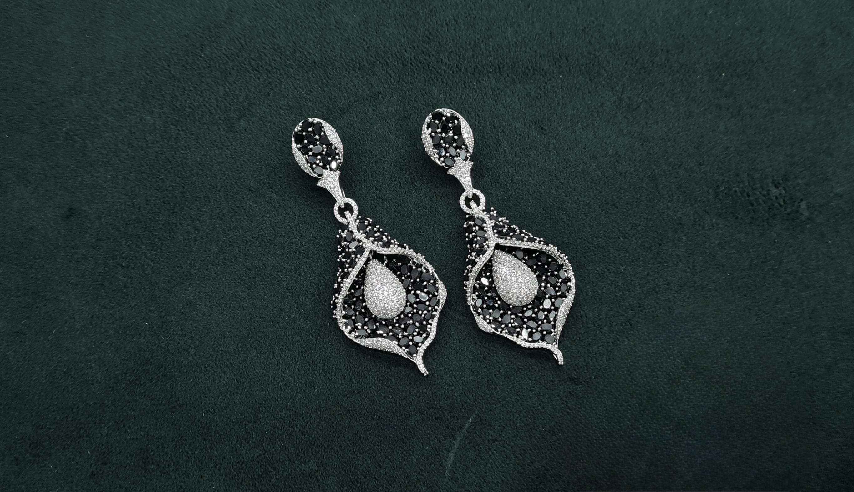 Cz Earrings 08982 - 5