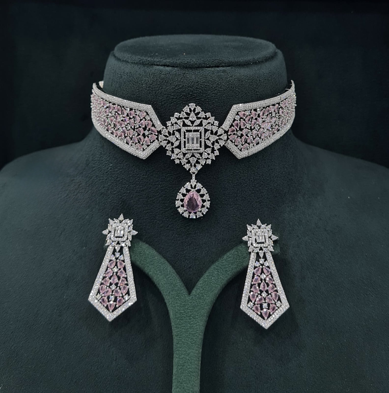 Cz Necklace 07432 - 7