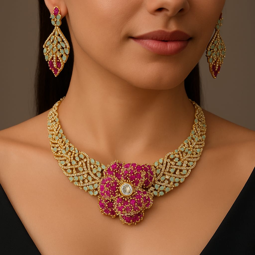 Kundan Necklace 05569