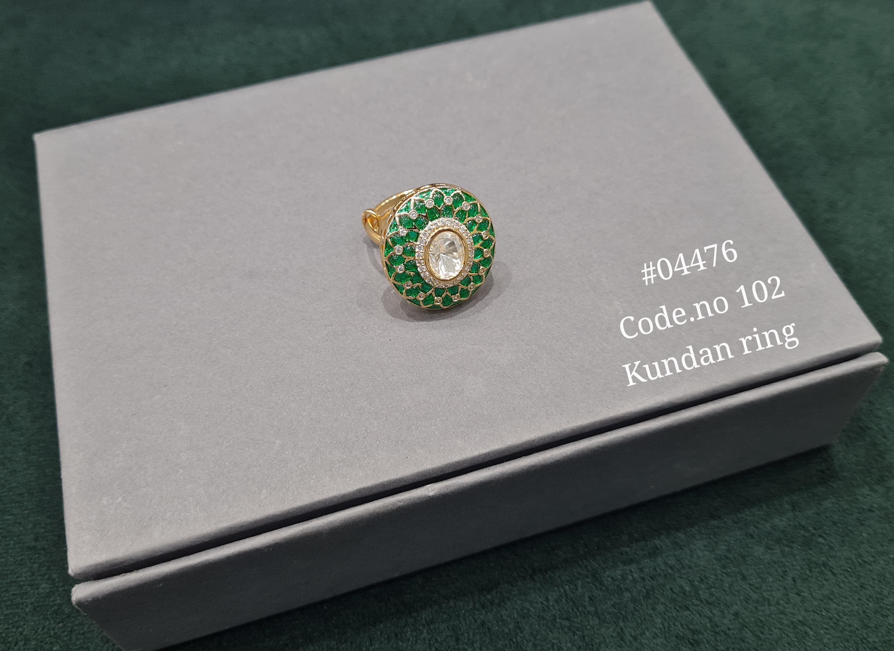Kundan Fingerring 04476 - 4