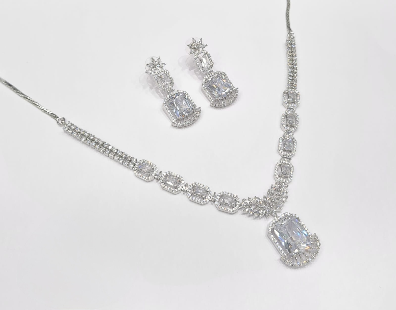Cz Necklace 11111 - 2