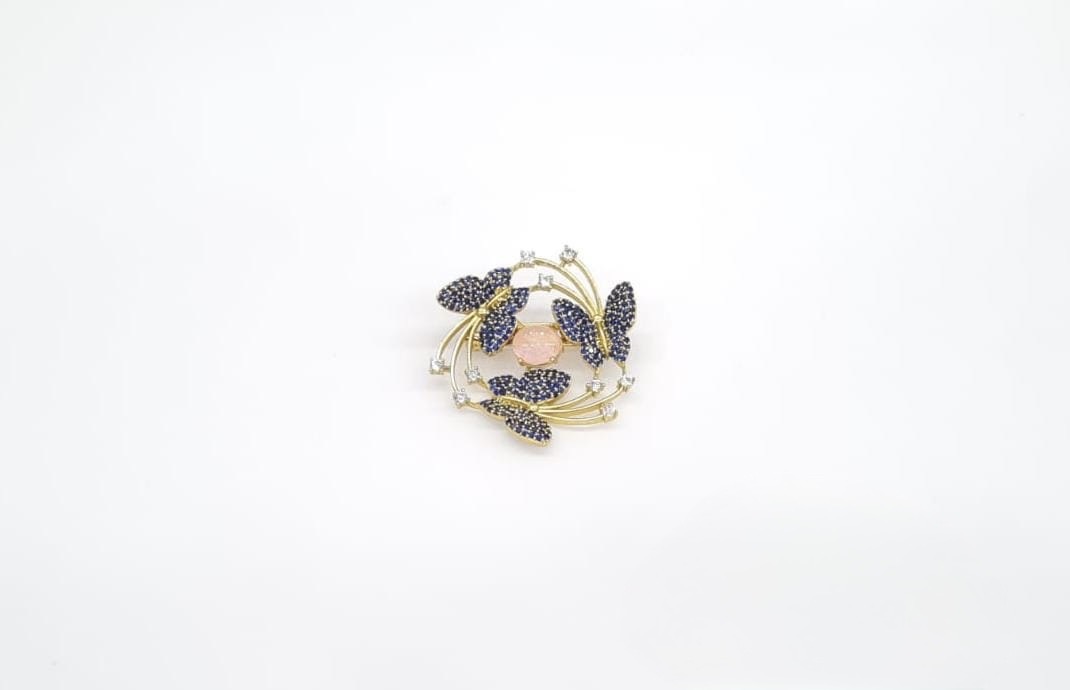 Cz Brooch 10571 - 18