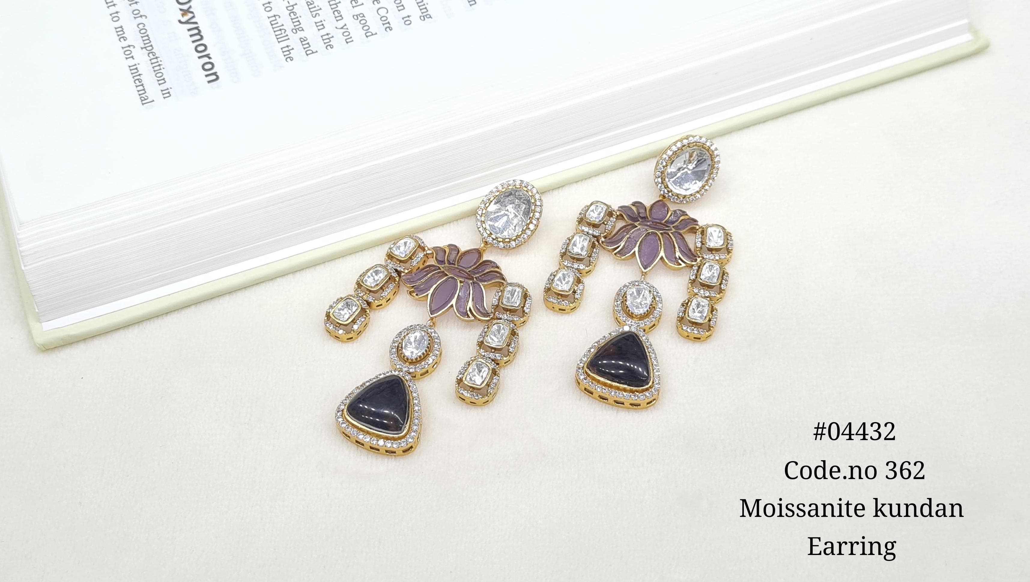 Lotus Earring 04432 - 8