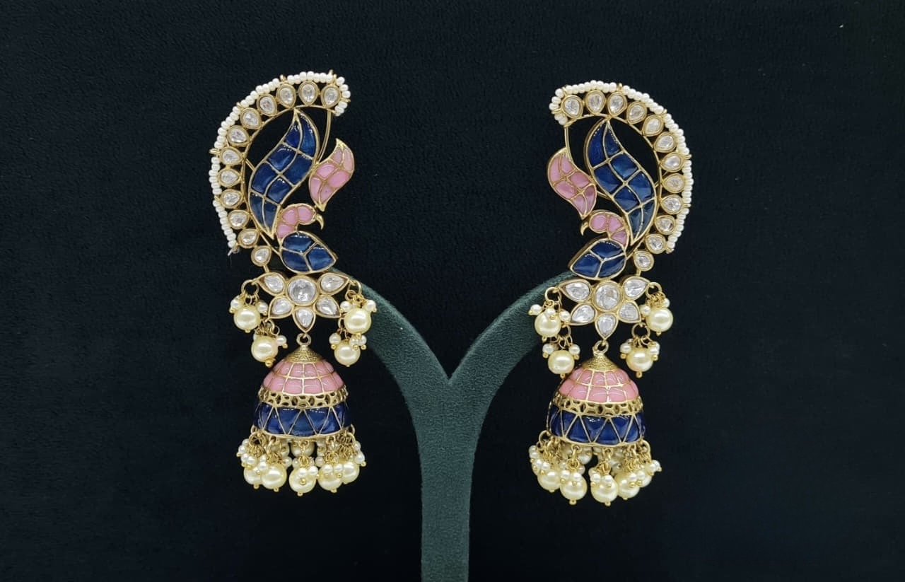 Kundan Jhumki 06491 - 9