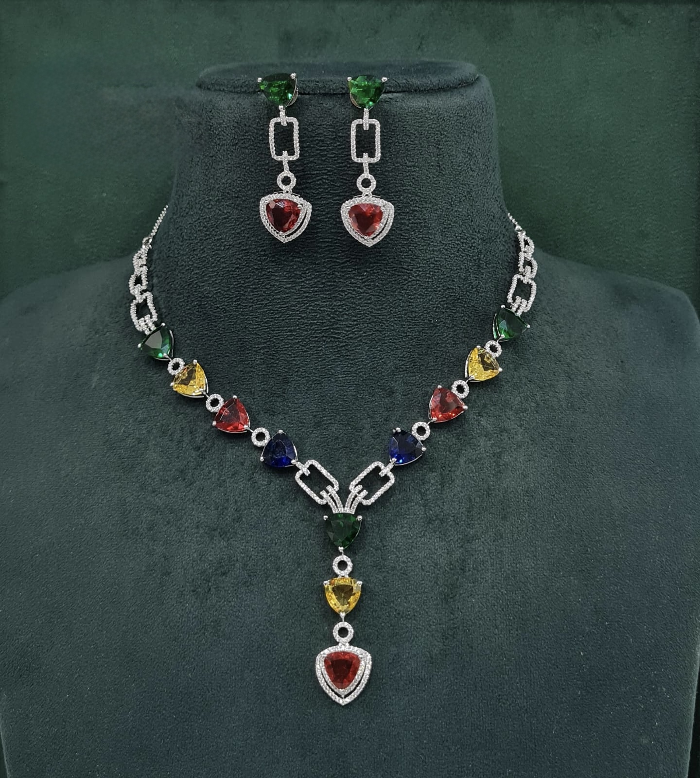 Cz Necklace 10246 - 3
