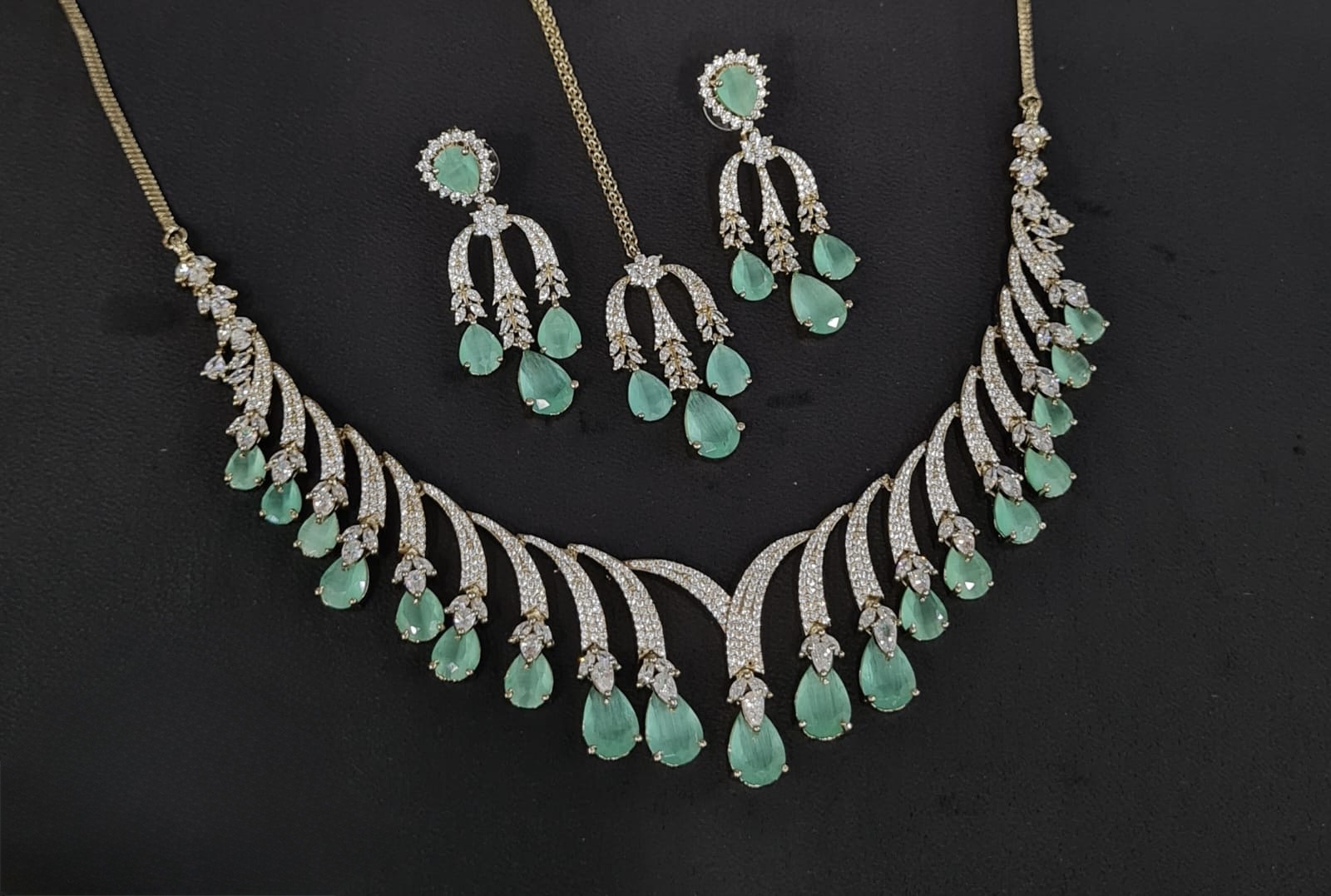 Cz Necklace 10640 - 4