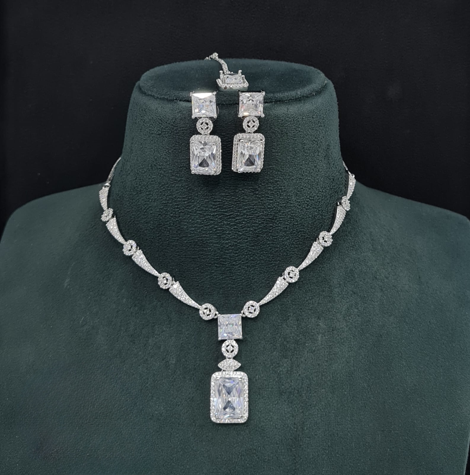 Cz Necklace 10260 - 11