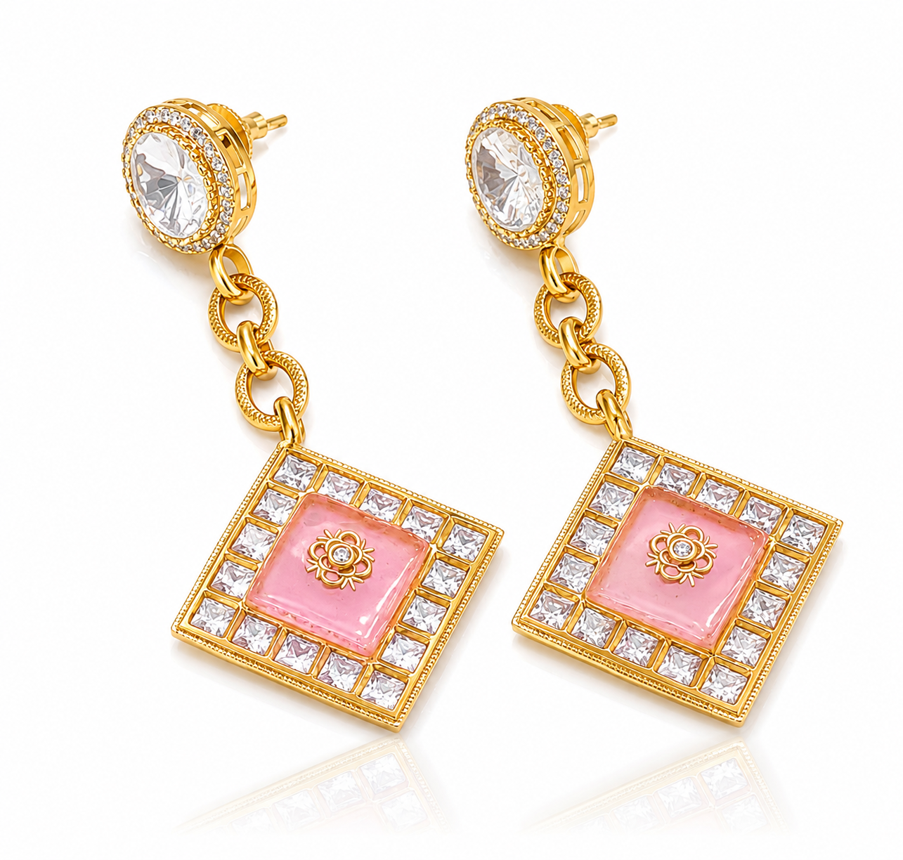 Kundan earring 02561 - 6