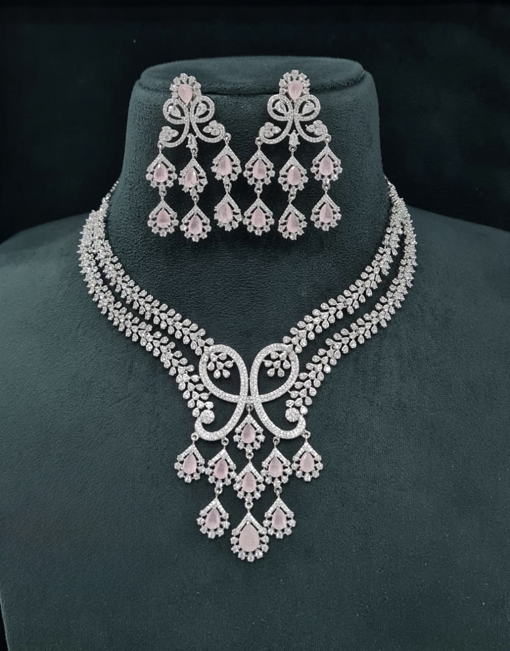 Cz Necklace 07509 - 8