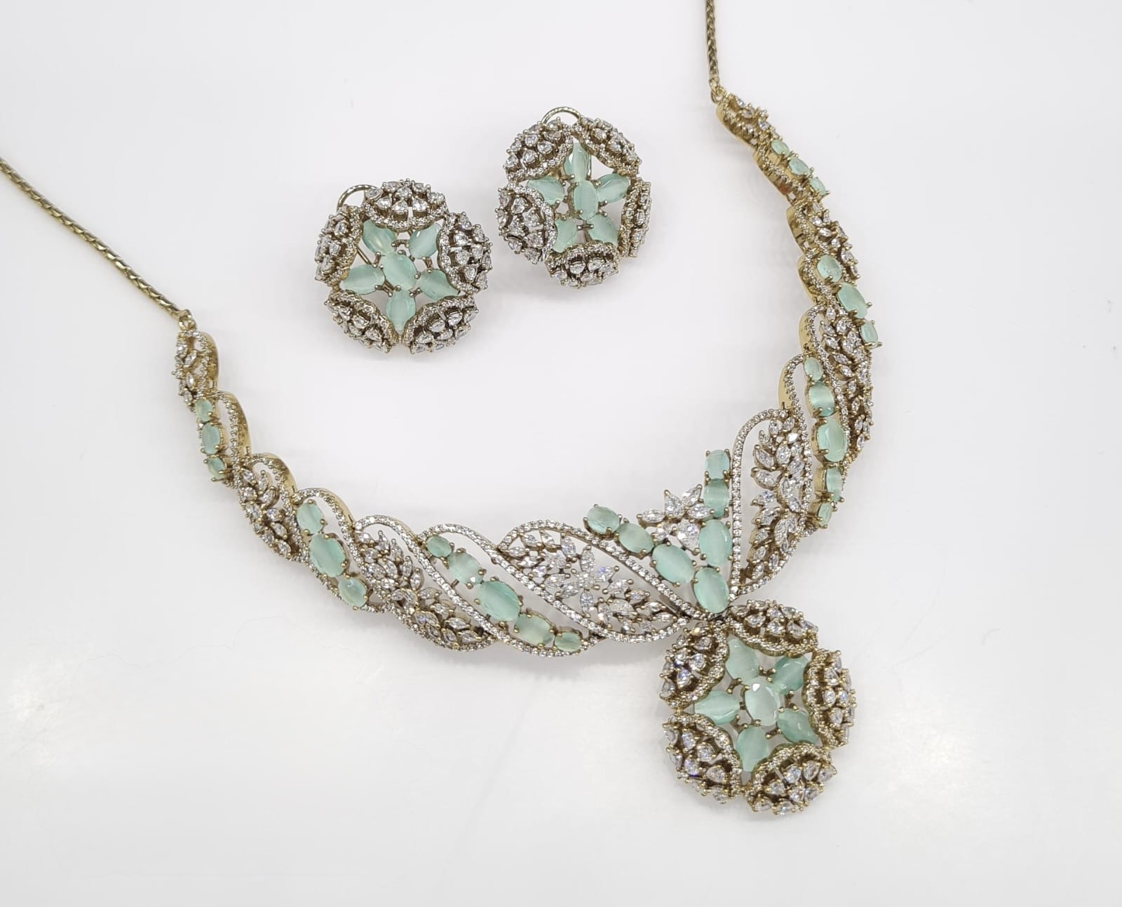 Cz Necklace 06774 - 9