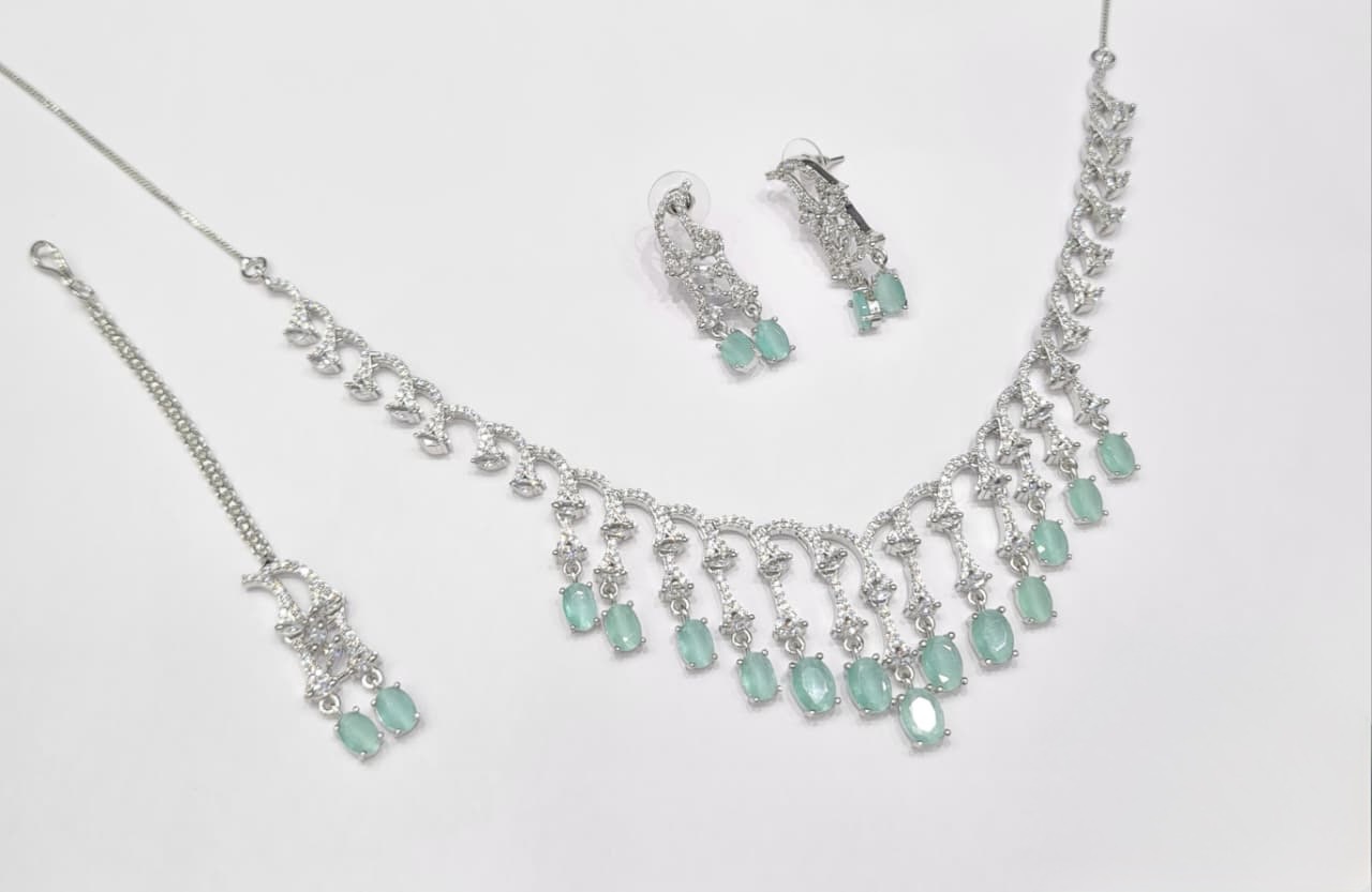 Cz Necklace 11112 - 2